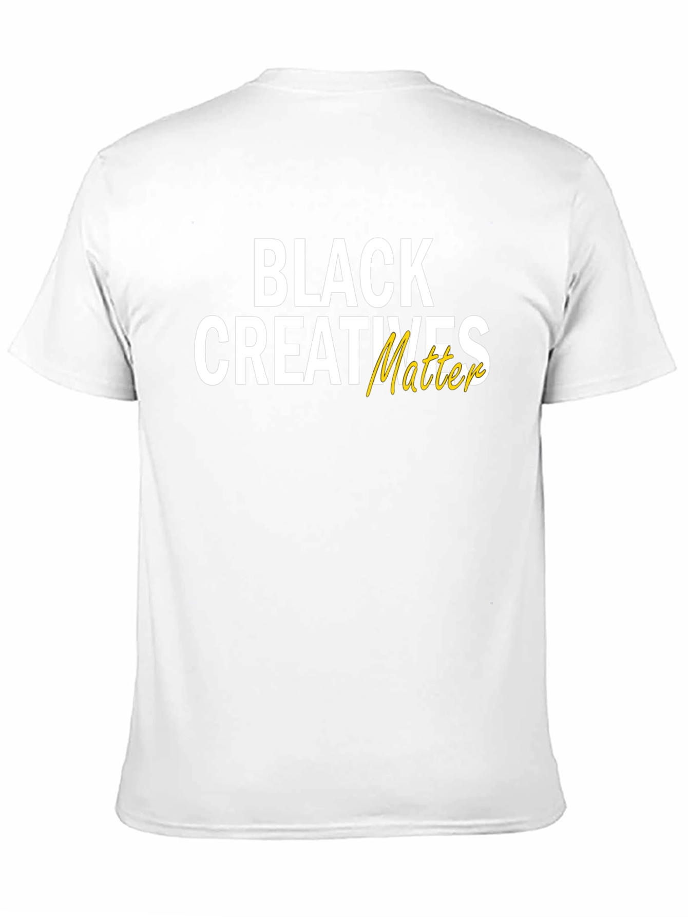 Black Creatives Matter Graphic Tee - Unisex Cotton T-Shirt