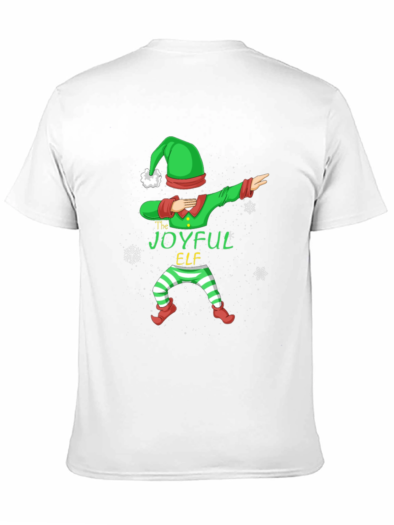 Joyful Elf Dabbing Christmas T-Shirt