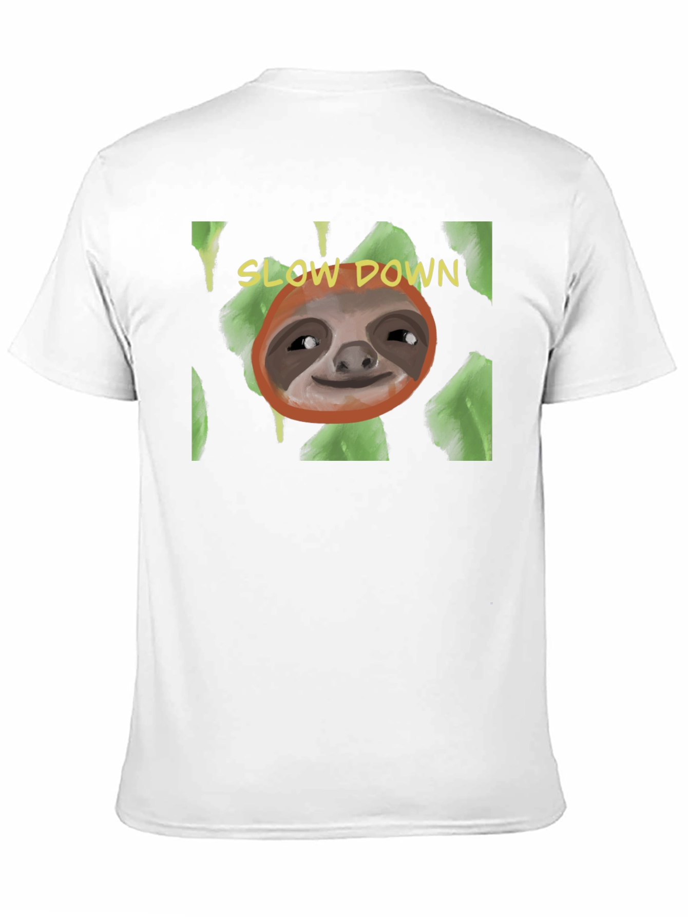 Slow Down Sloth T-Shirt - Relaxed Style