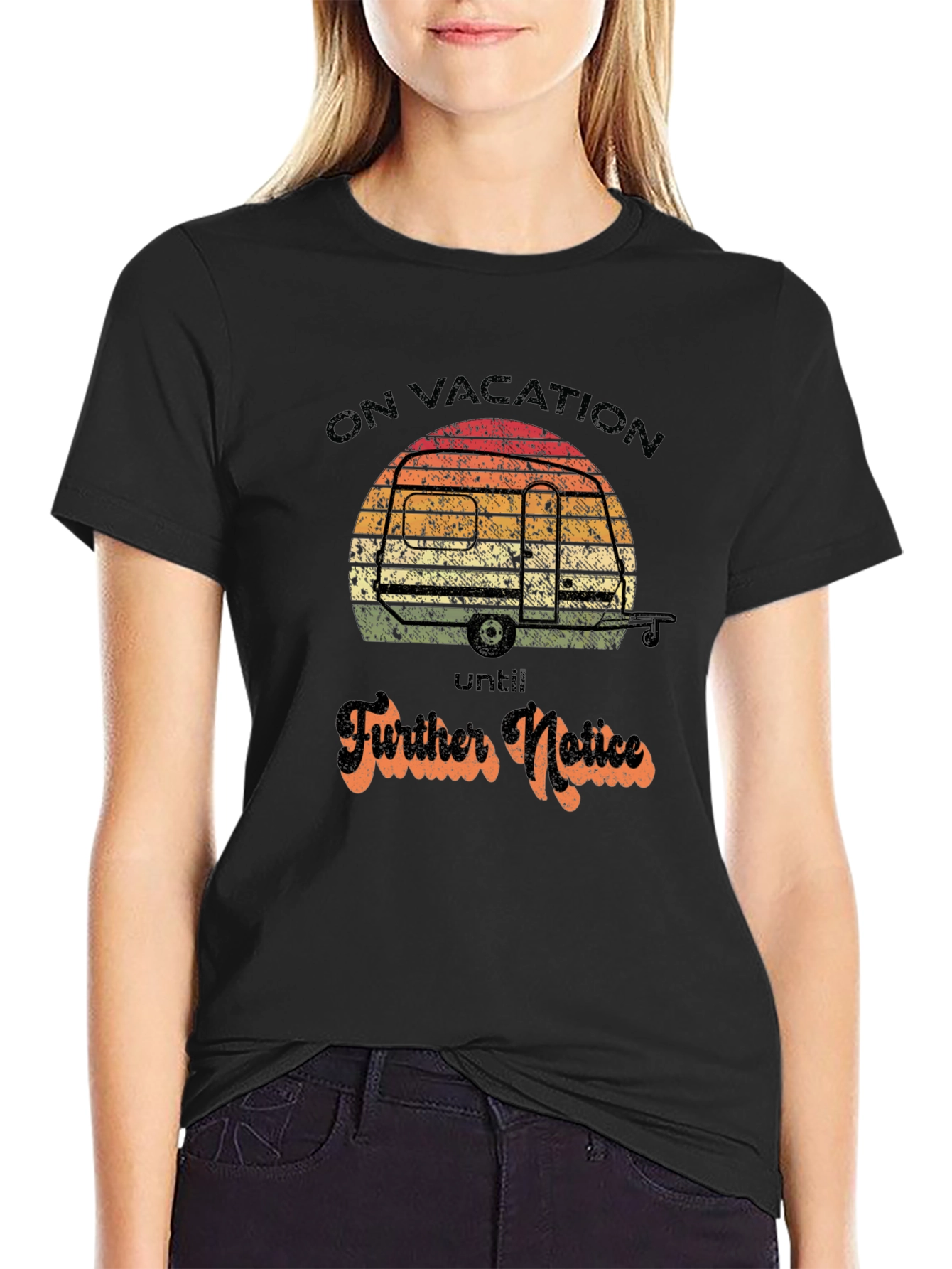 On Vacation Until Further Notice Graphic Tee