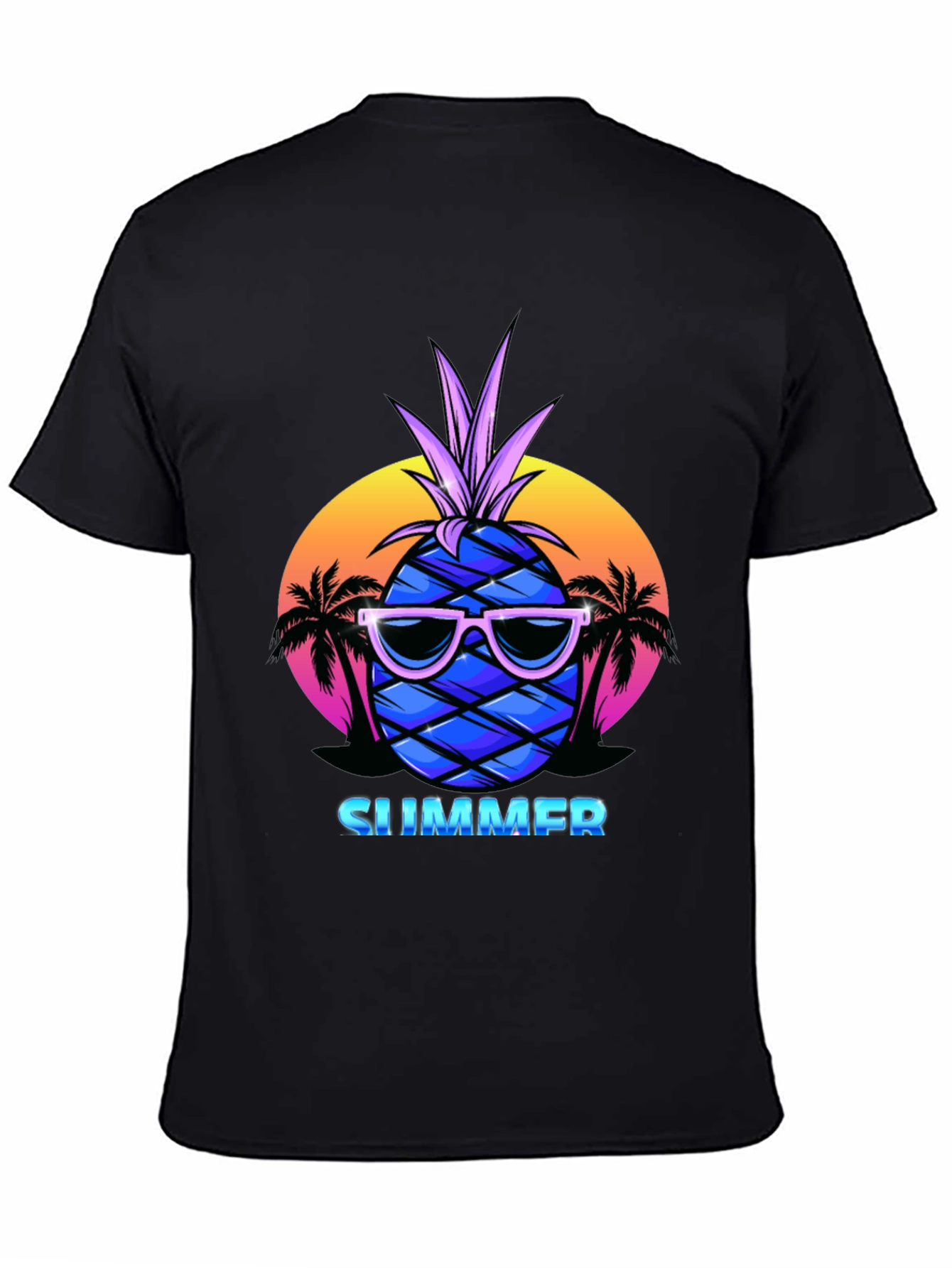 Summer Pineapple T-Shirt - Vacation Vibes
