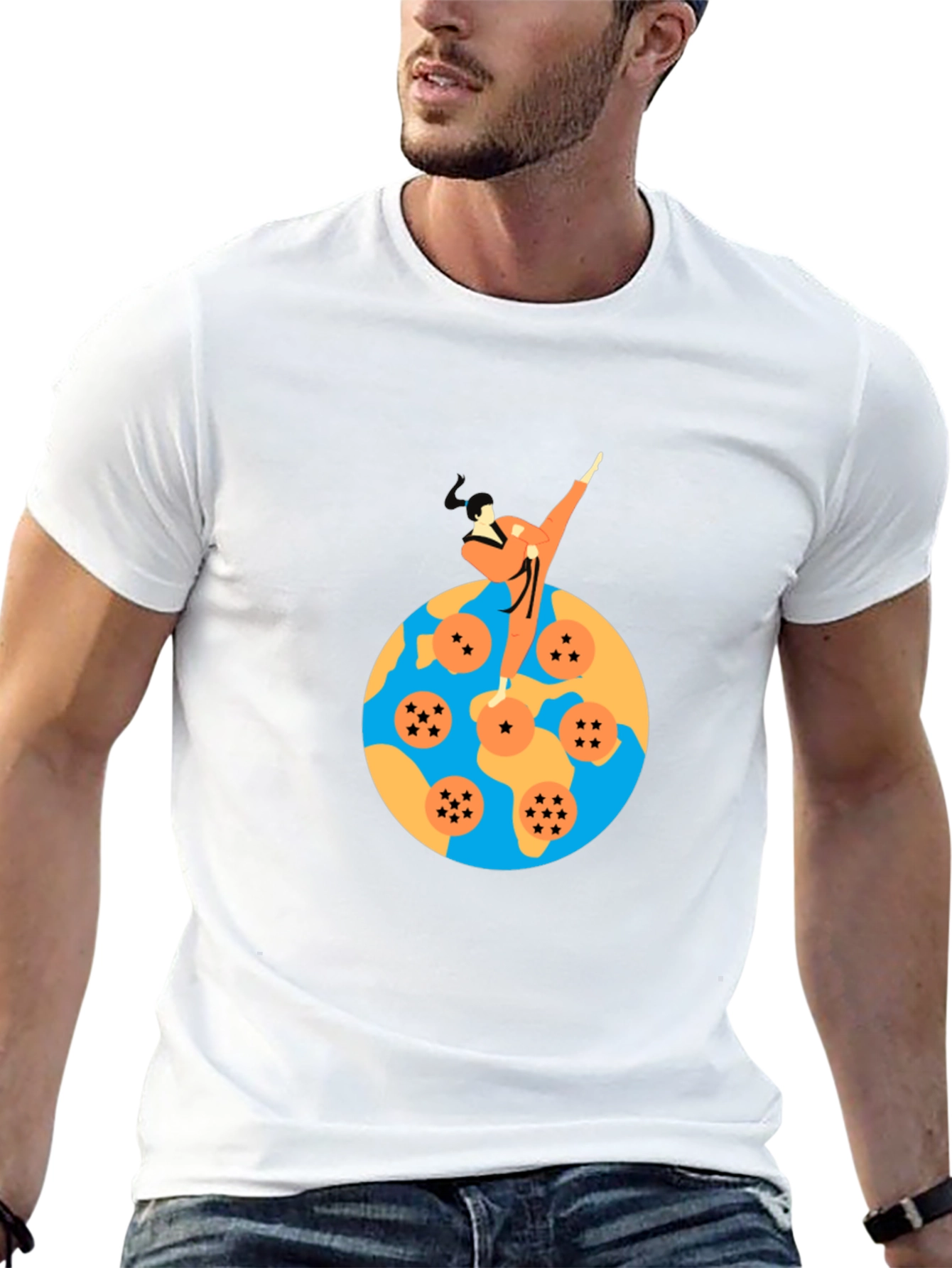 Dragon Ball Z Inspired Graphic Tee - Martial Arts