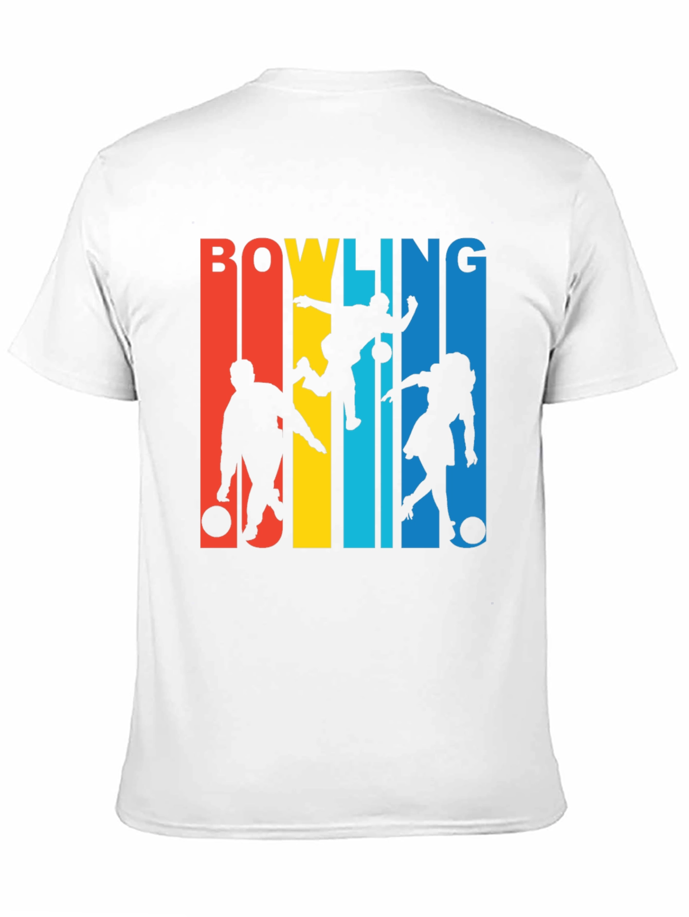 Retro Bowling T-Shirt - Strike Design