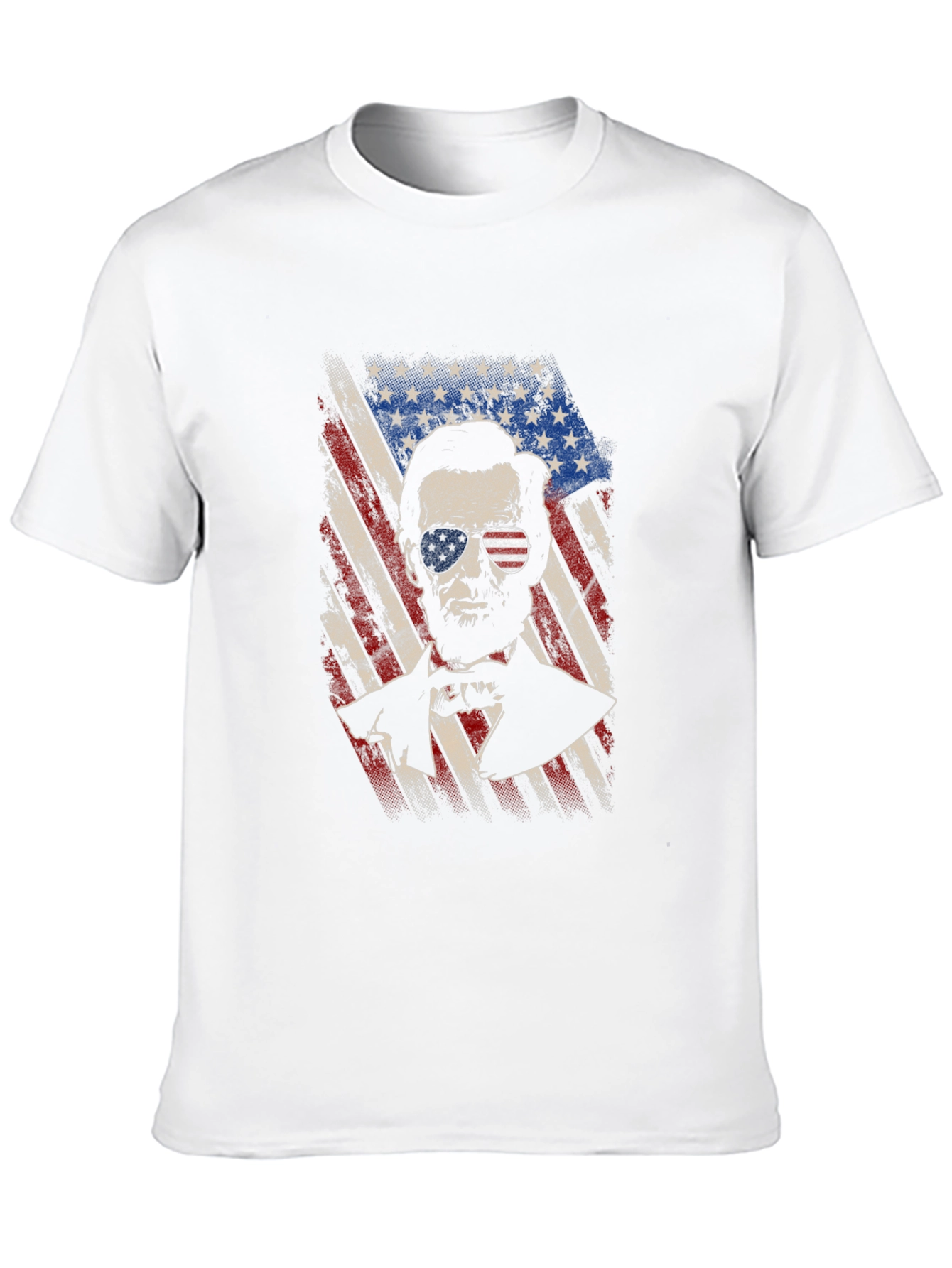 Patriotic Lincoln Flag T-Shirt