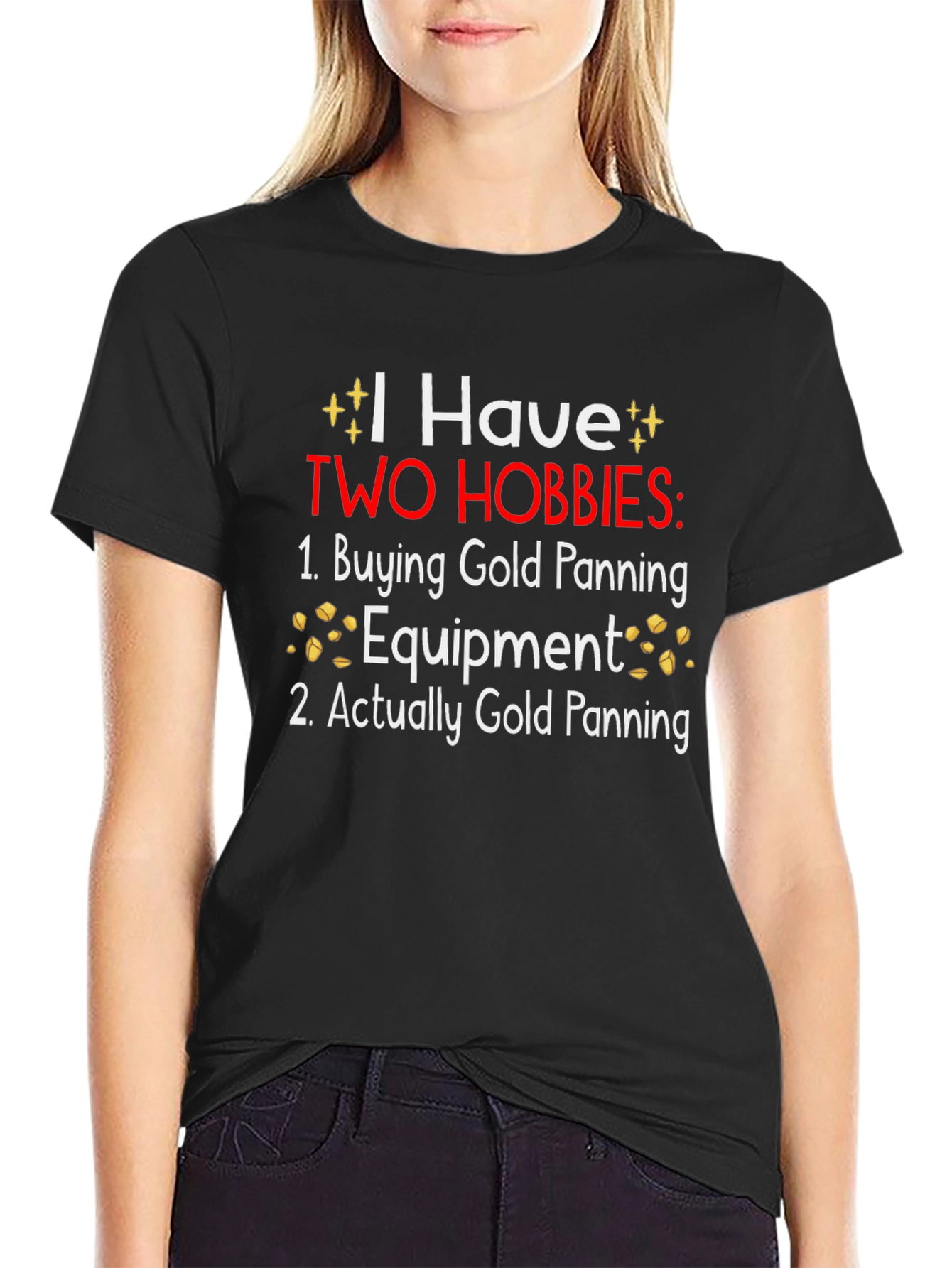 Funny Gold Panning Hobby T-Shirt