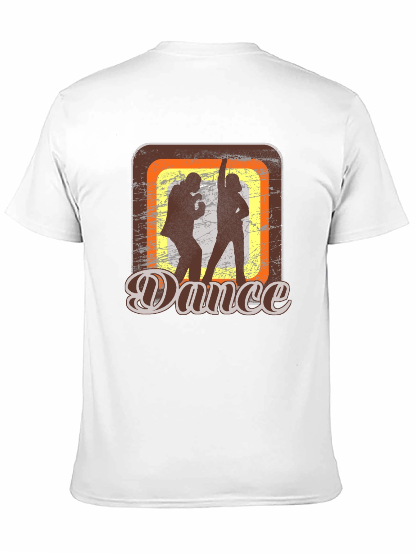 Retro Dance Graphic T-Shirt - Groovy Style