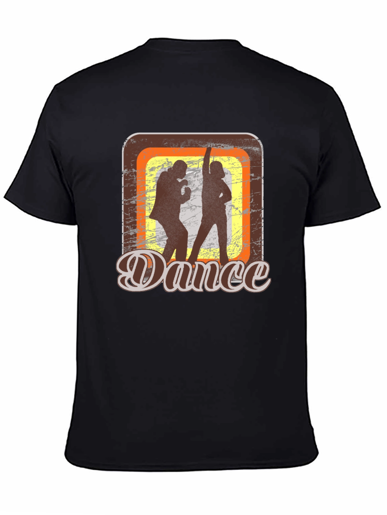 Retro Dance Graphic T-Shirt - Groovy Style