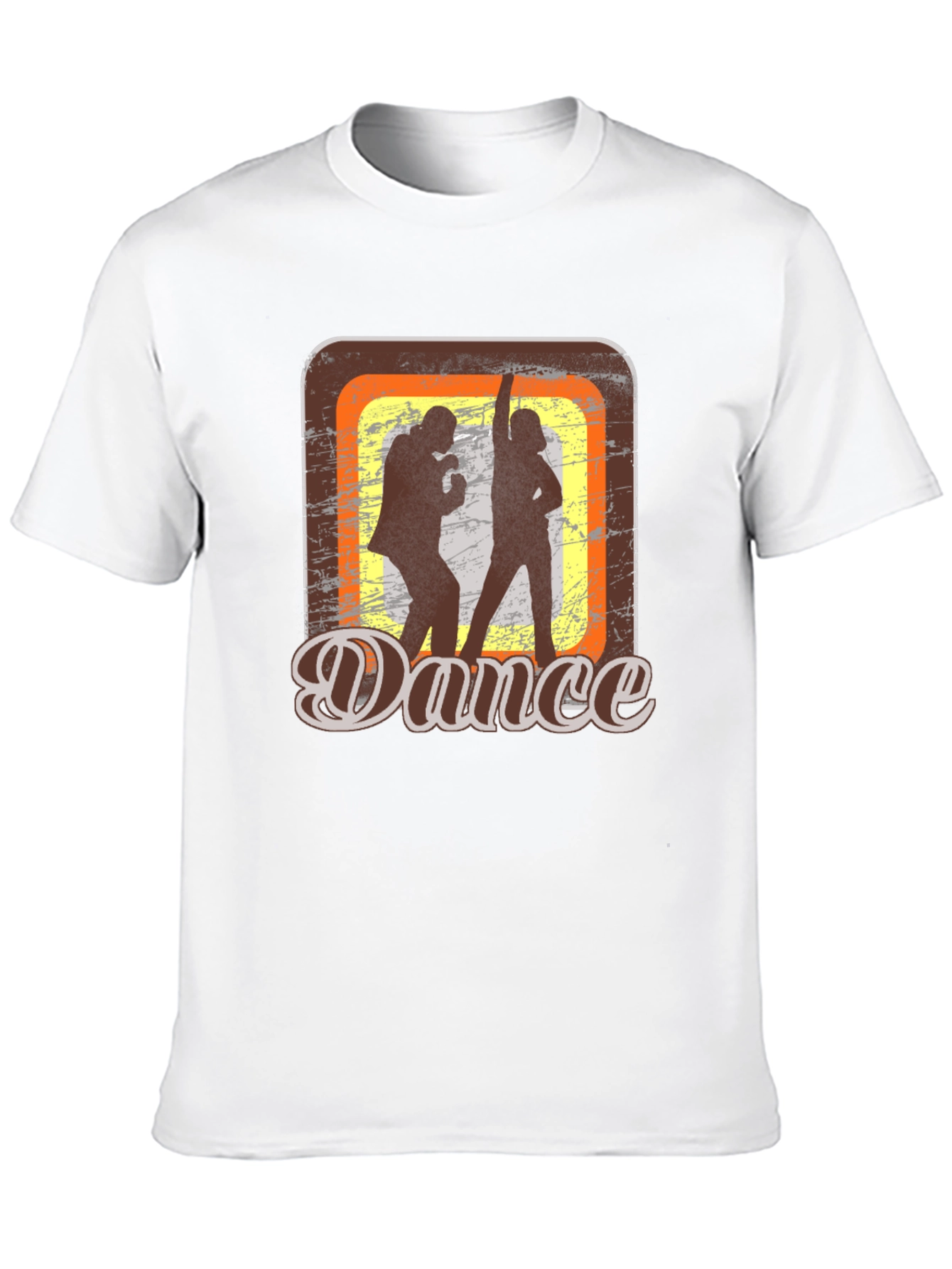 Retro Dance Graphic T-Shirt - Groovy Style
