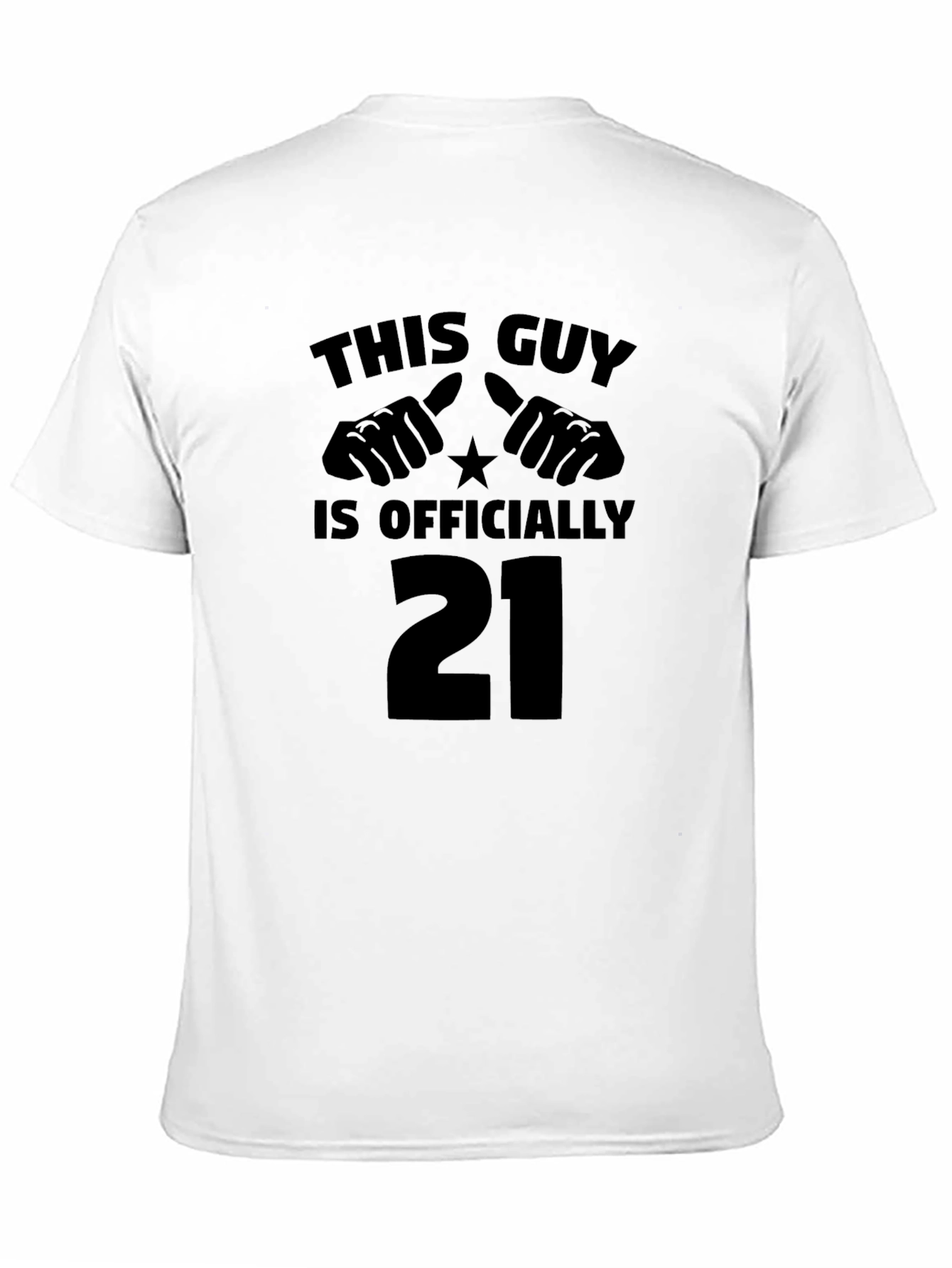 This Guy is Officially 21 T-Shirt - Birthday Gift