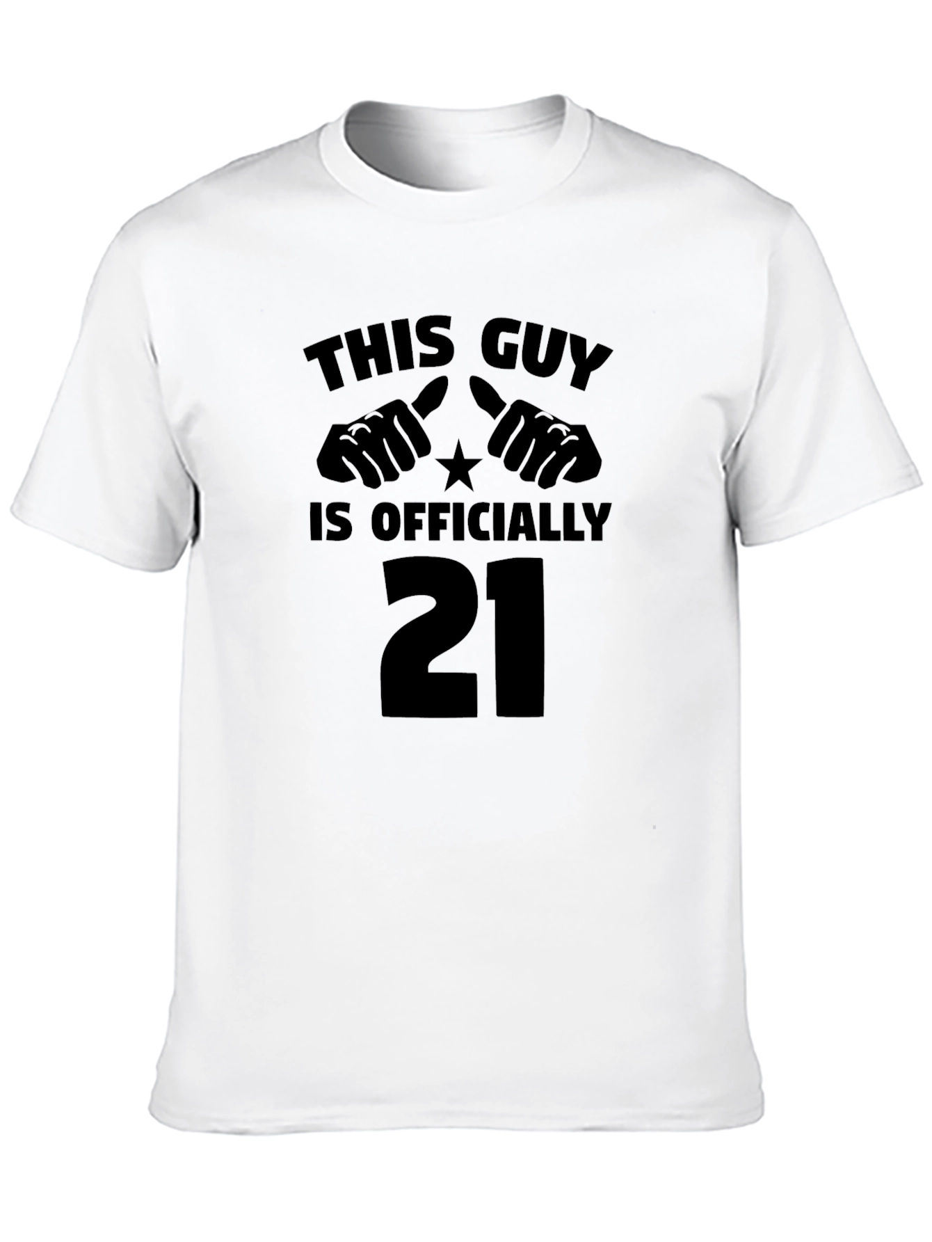 This Guy is Officially 21 T-Shirt - Birthday Gift