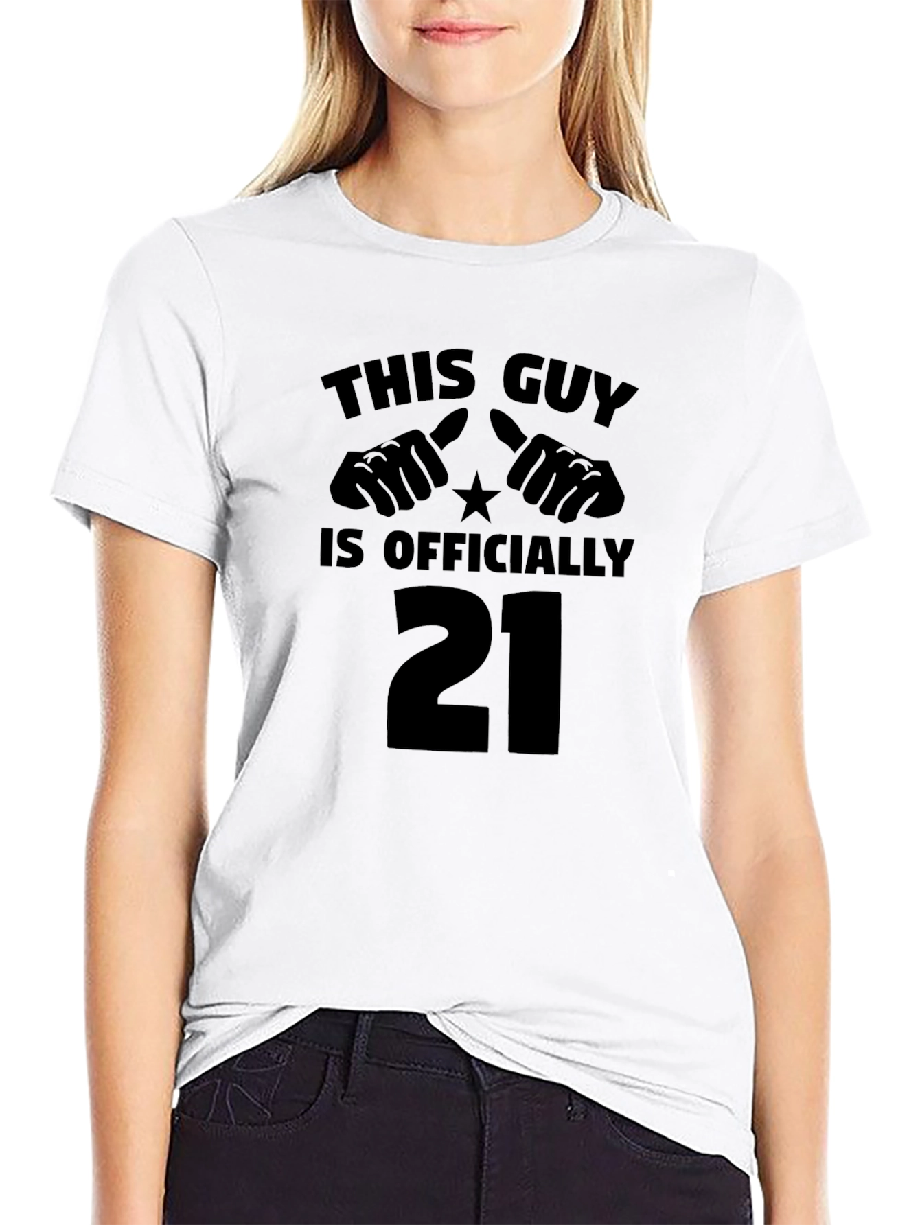 This Guy is Officially 21 T-Shirt - Birthday Gift