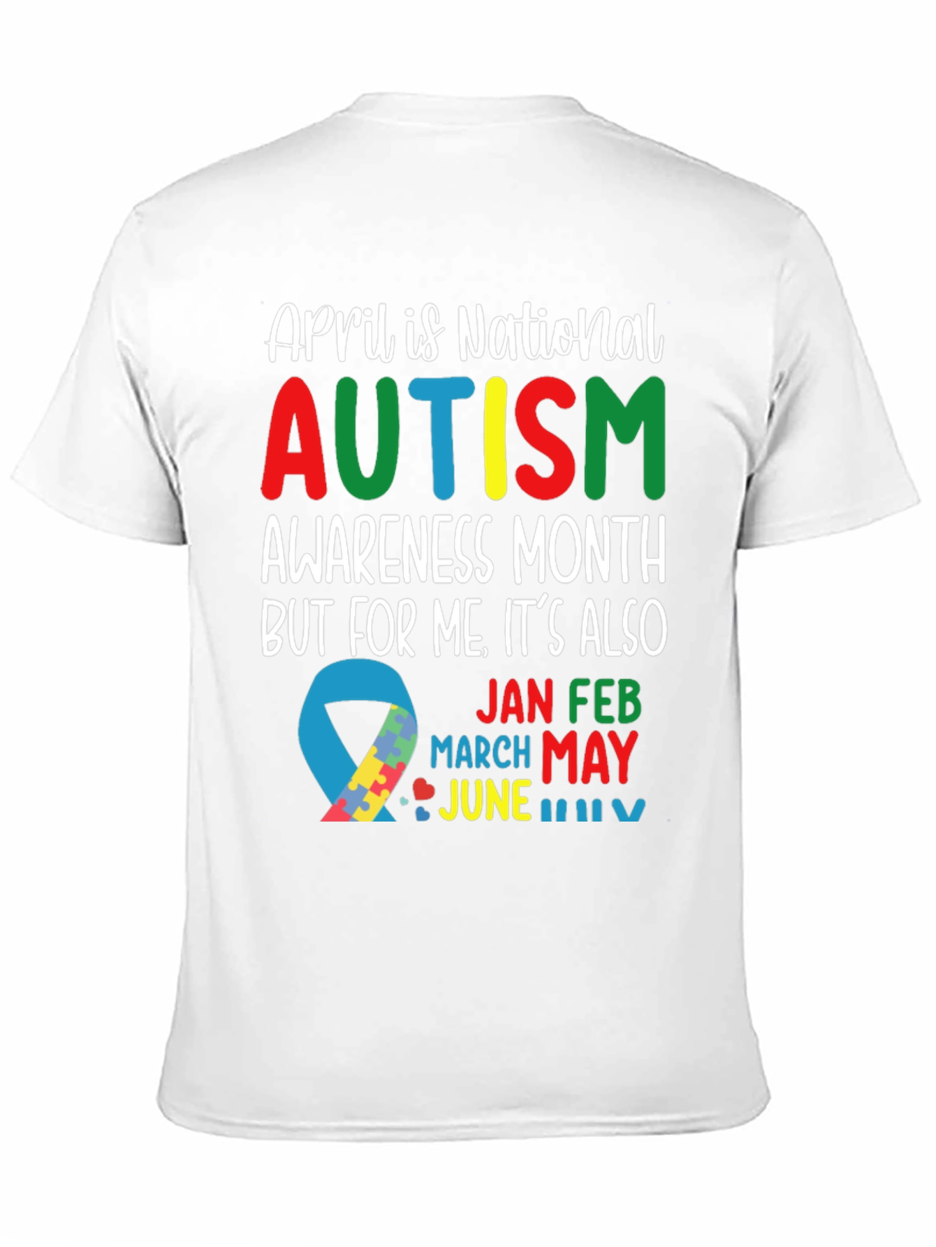 Autism Awareness Month Graphic T-Shirt