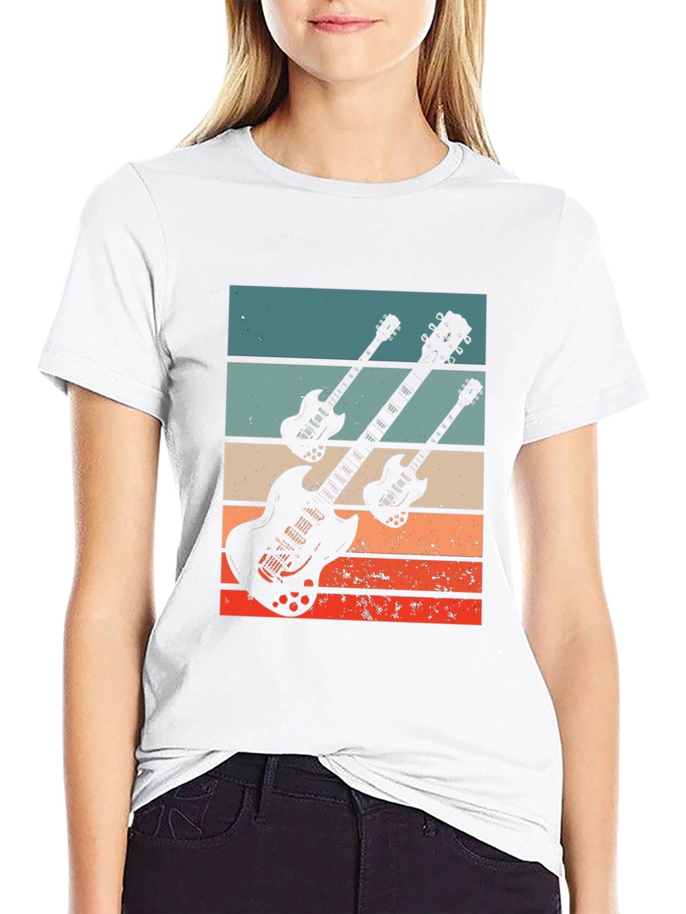 Retro Guitar T-Shirt