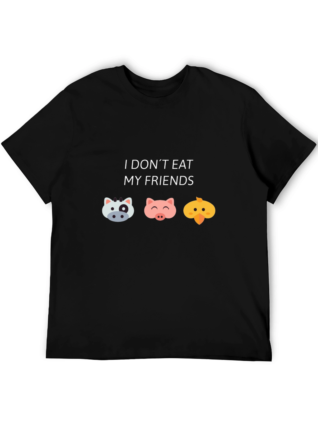 Vegan T-Shirt - I Dont Eat My Friends