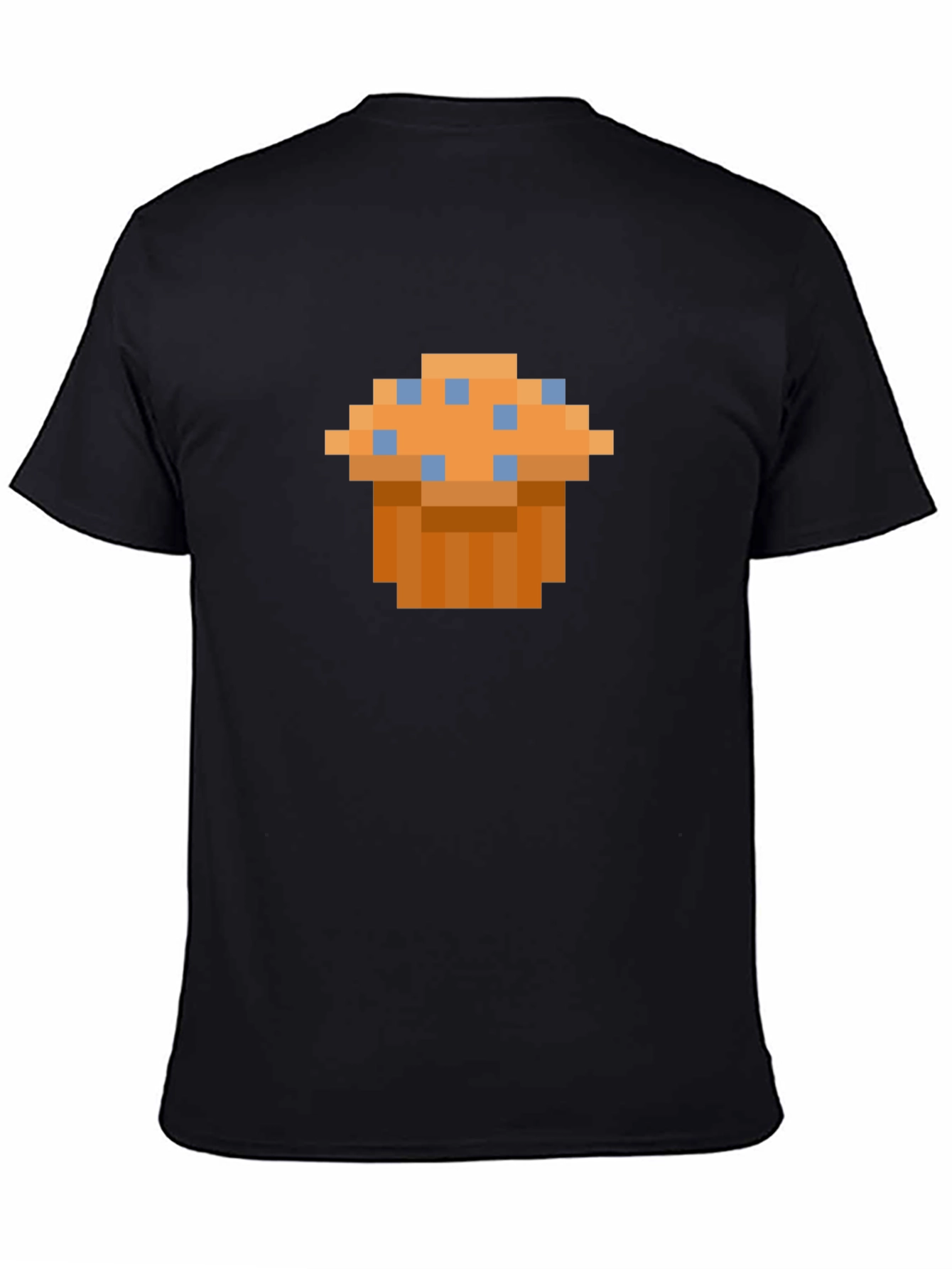 Pixel Art Muffin T-Shirt - Retro Gaming Style
