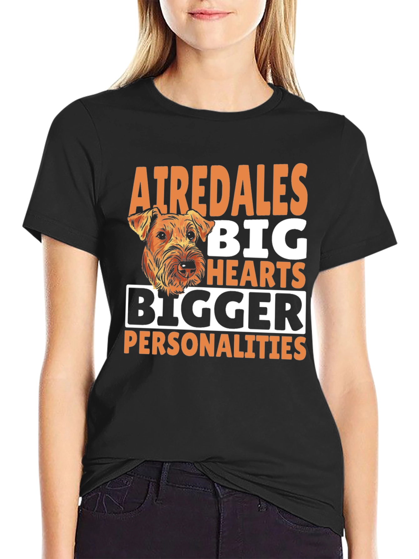 Airedales Big Hearts T-Shirt