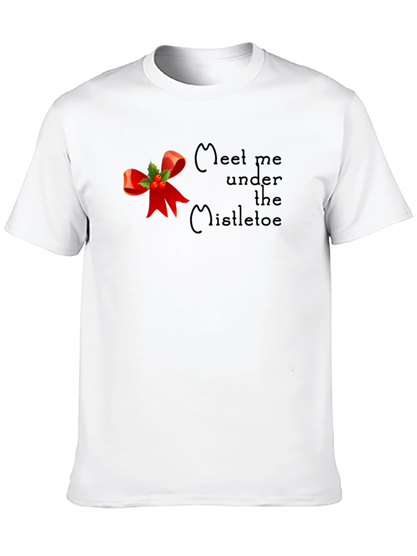 Mistletoe Christmas Graphic Tee