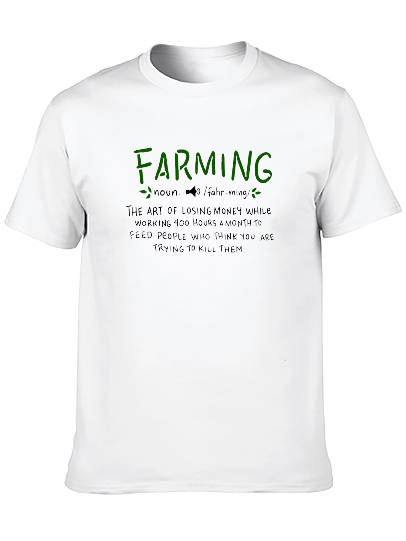 Farming Definition Graphic Tee
