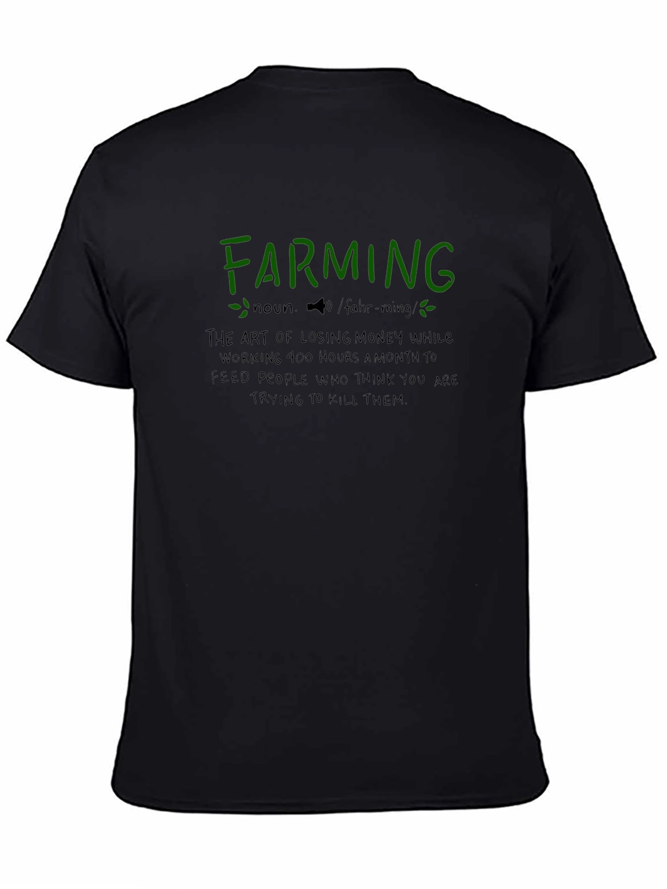 Farming Definition Graphic Tee