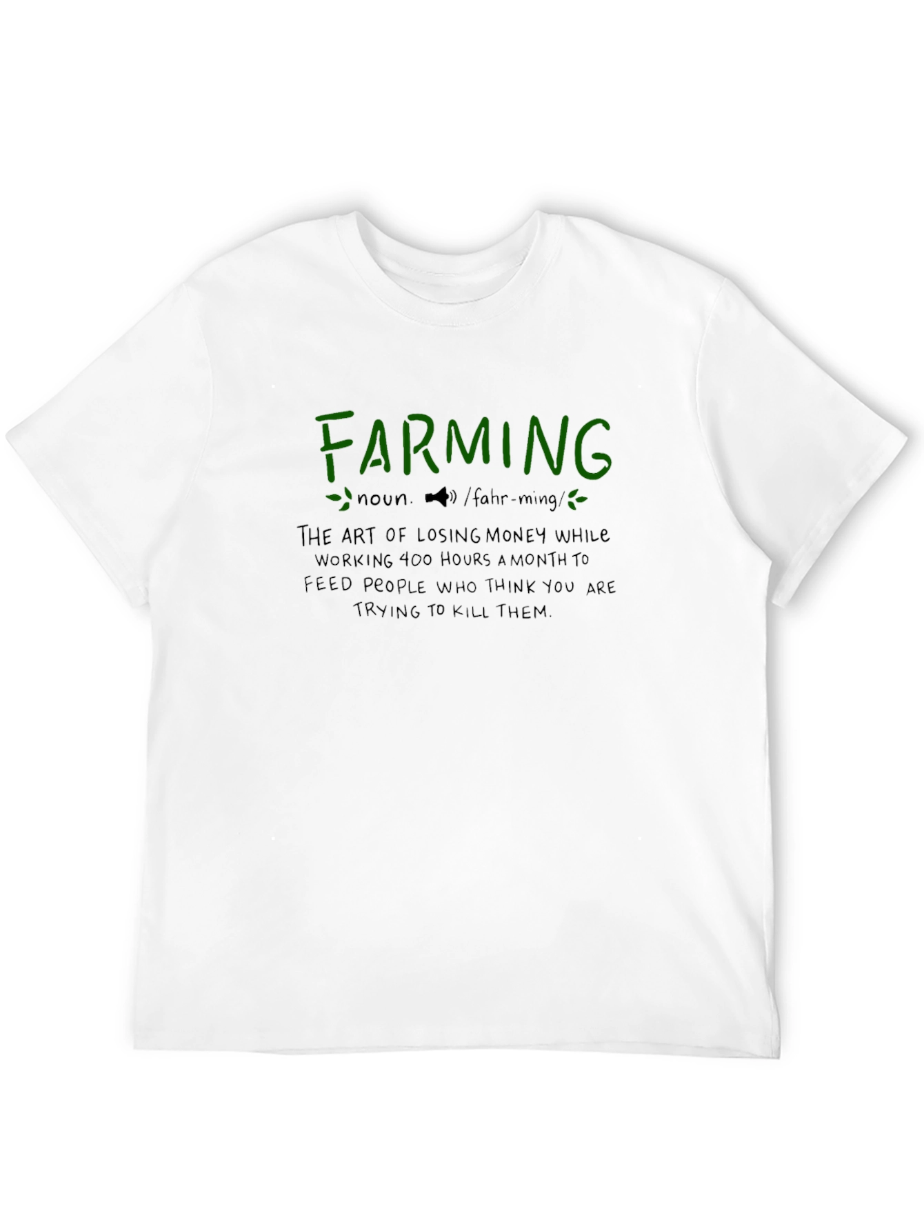 Farming Definition Graphic Tee