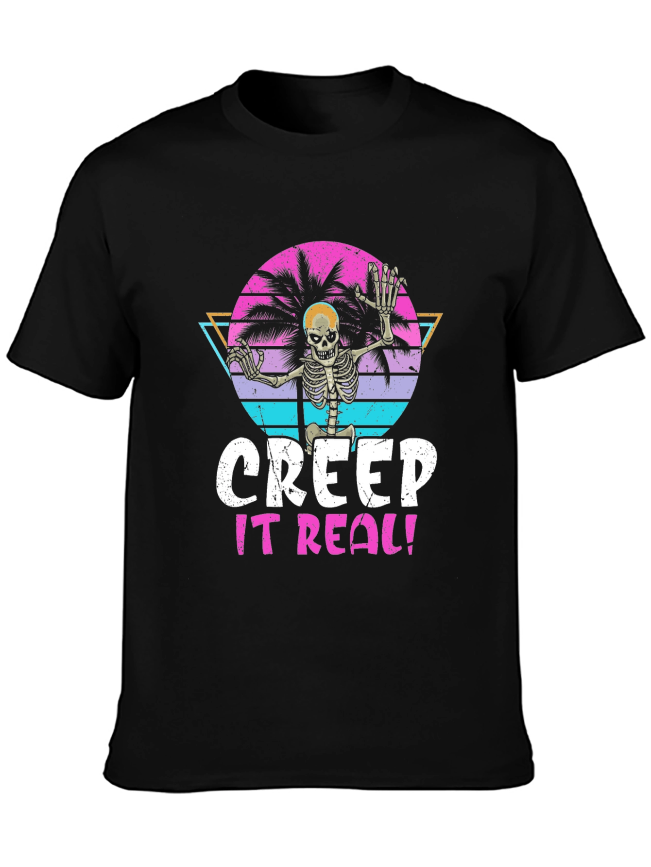 Creep It Real Skeleton Graphic Tee