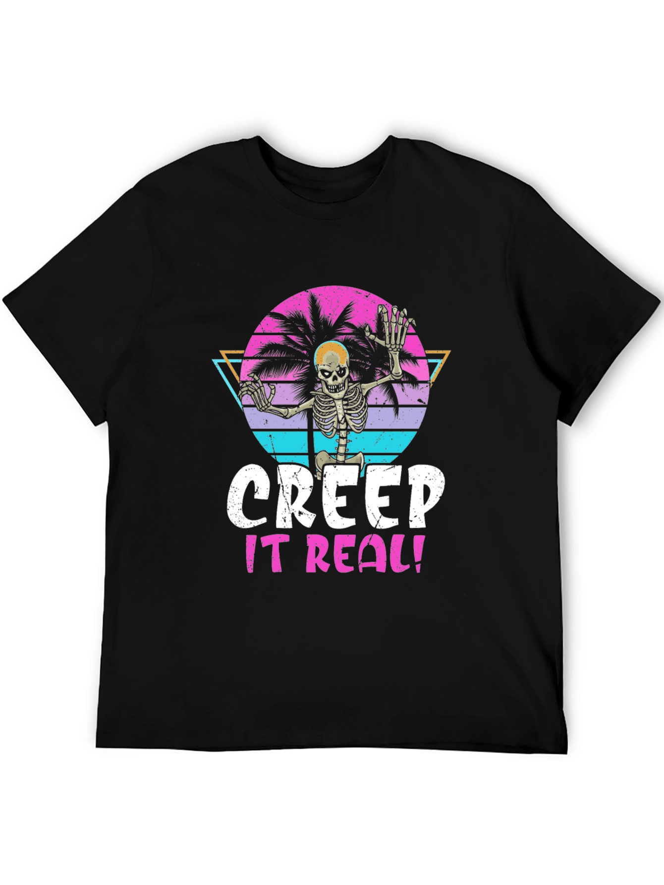 Creep It Real Skeleton Graphic Tee