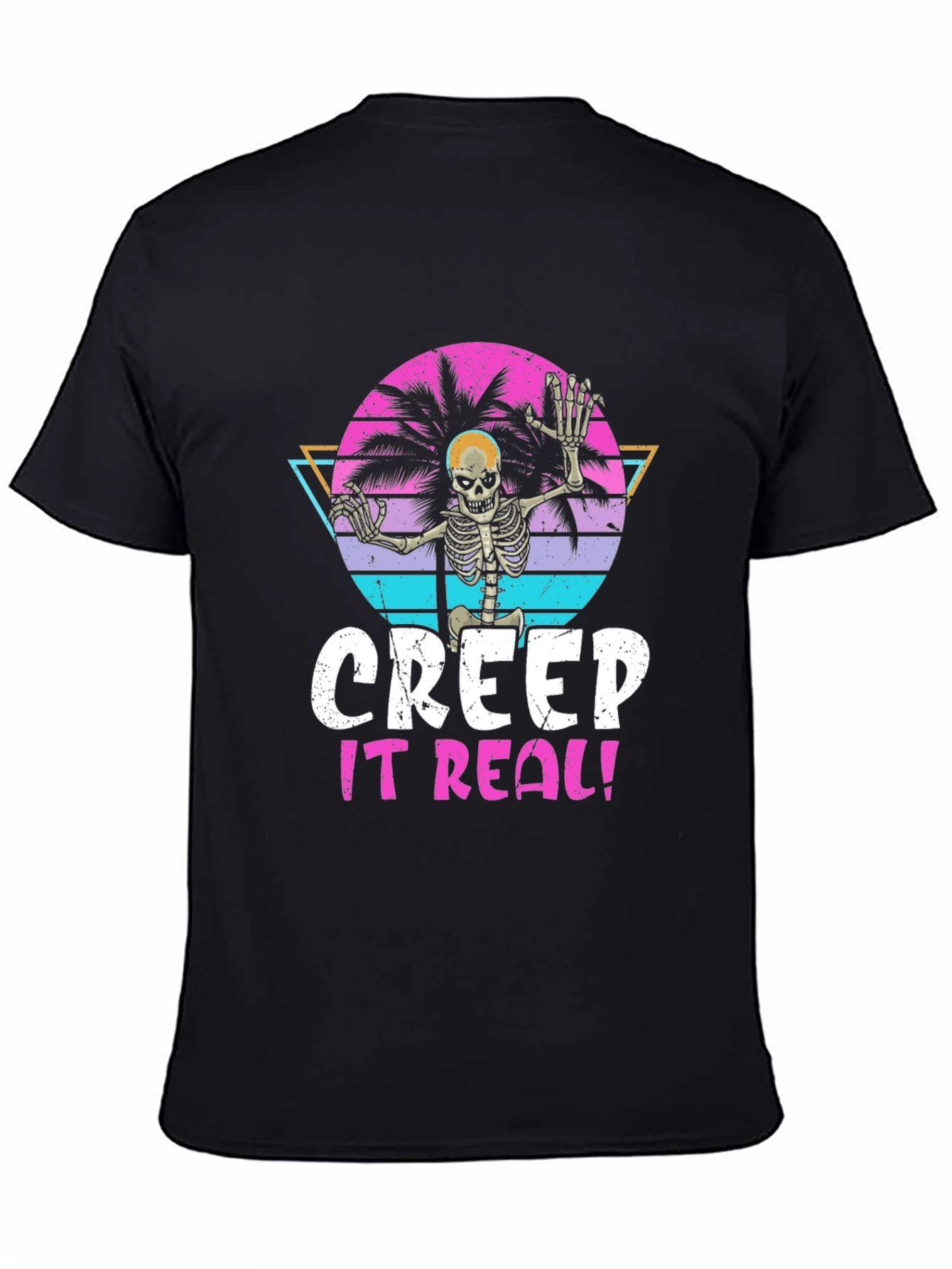 Creep It Real Skeleton Graphic Tee