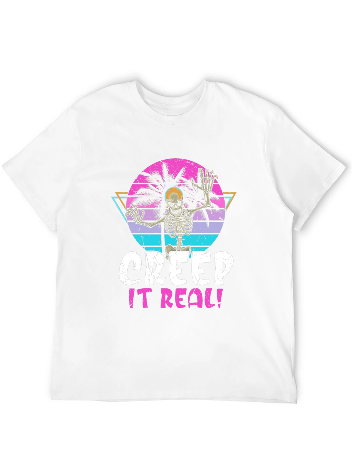 Creep It Real Skeleton Graphic Tee