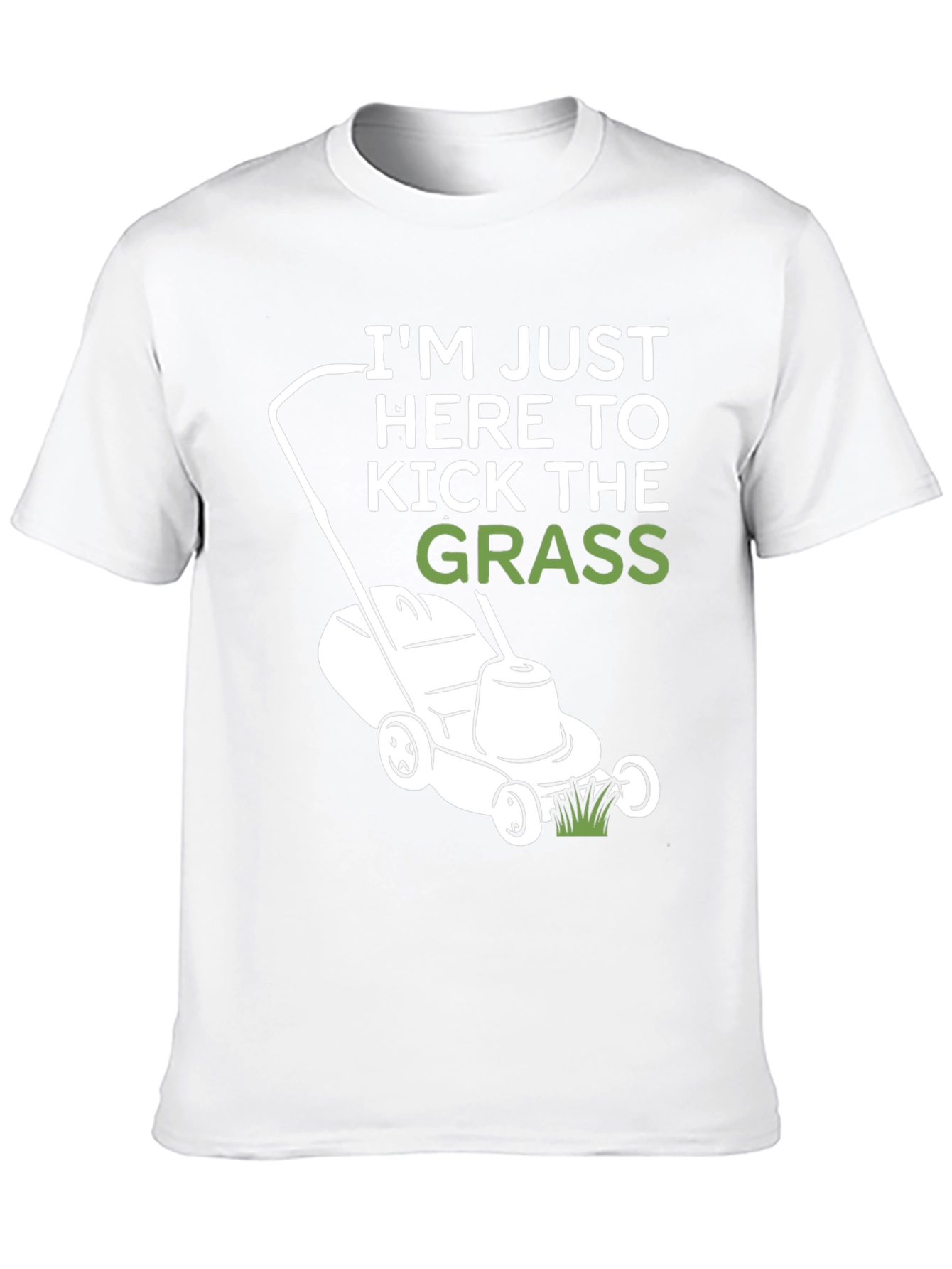 Kick the Grass T-Shirt - Black Cotton Tee