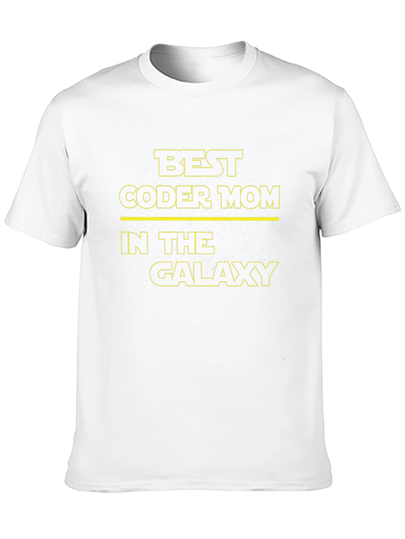 Best Coder Mom Galaxy T-Shirt