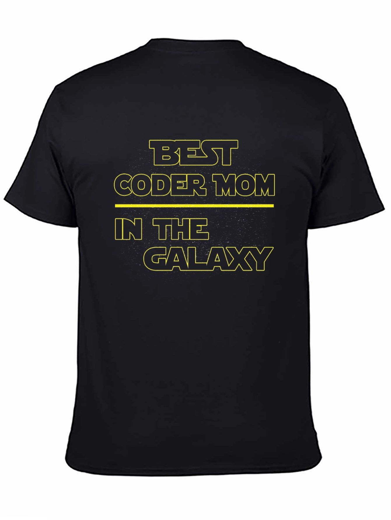 Best Coder Mom Galaxy T-Shirt
