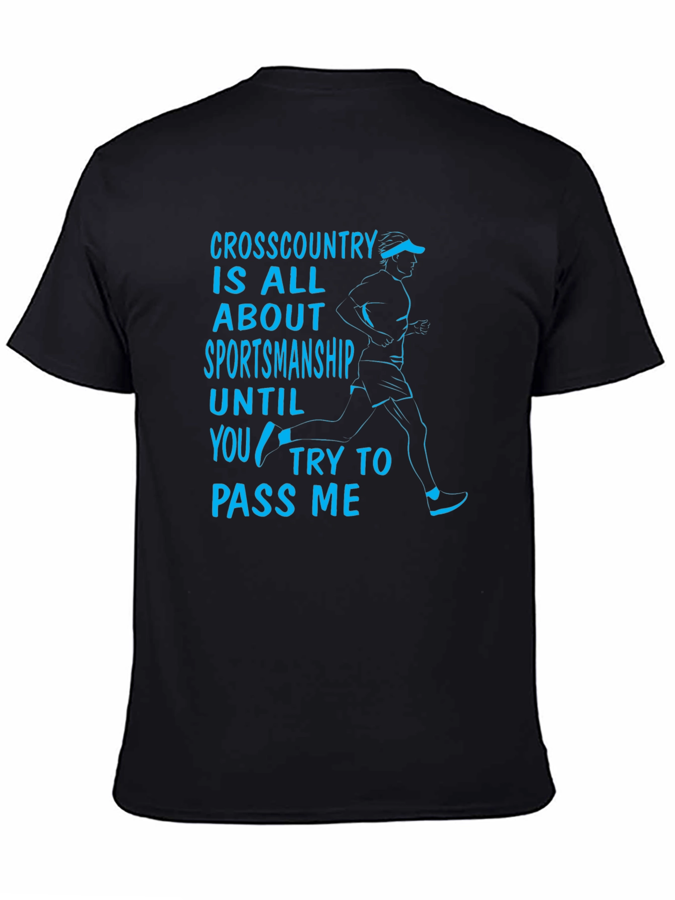 Funny Cross Country Sportsmanship Graphic T-Shirt