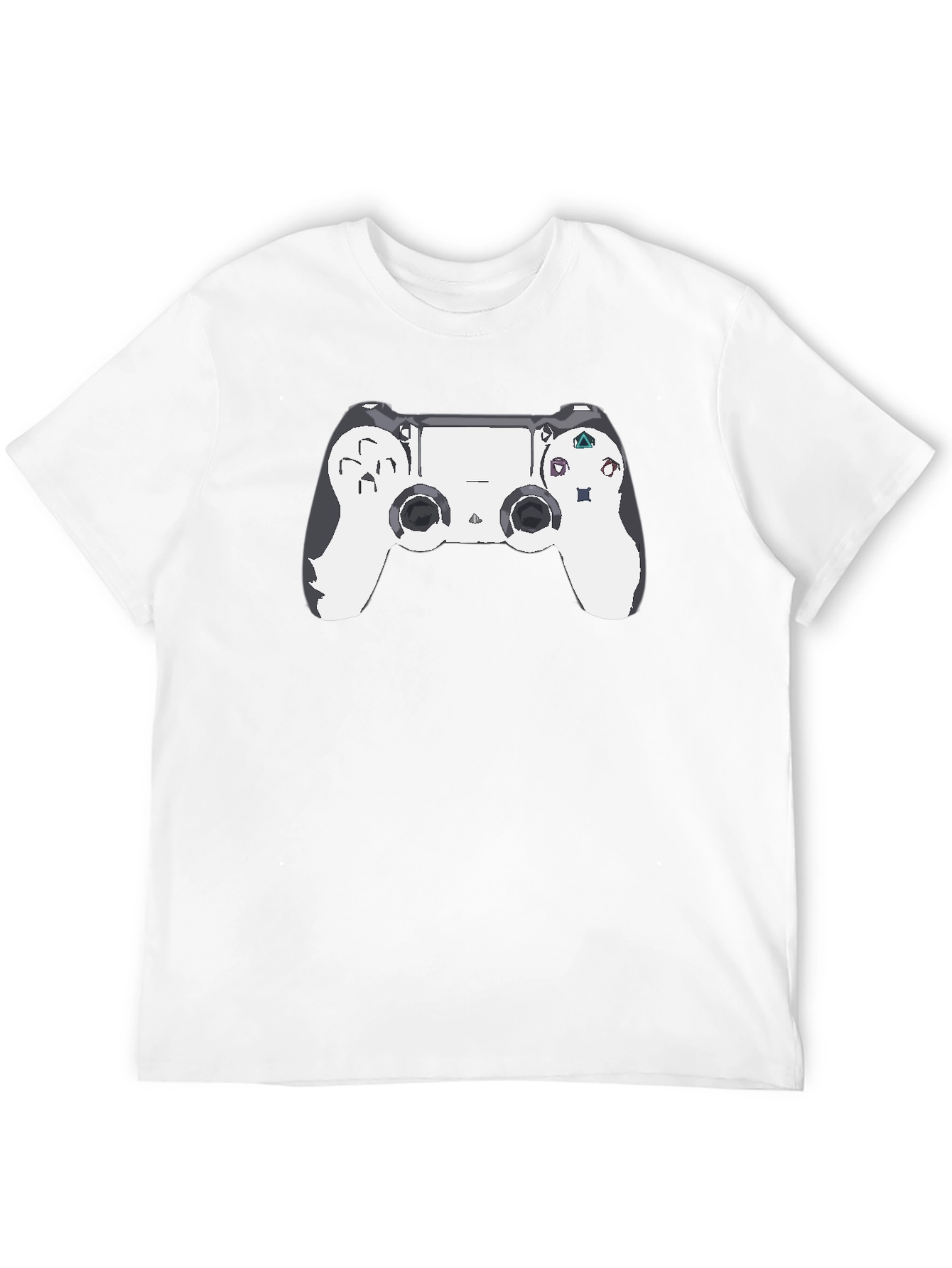 Gaming Controller Graphic Tee - Black