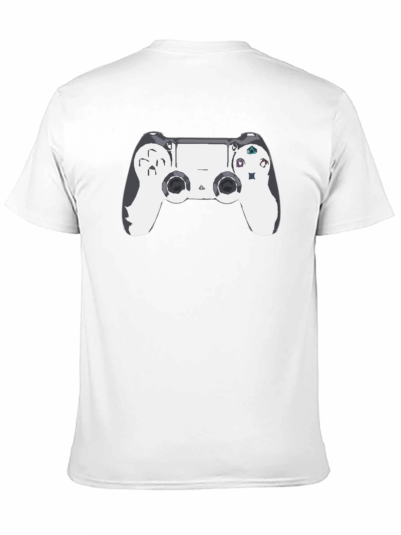 Gaming Controller Graphic Tee - Black