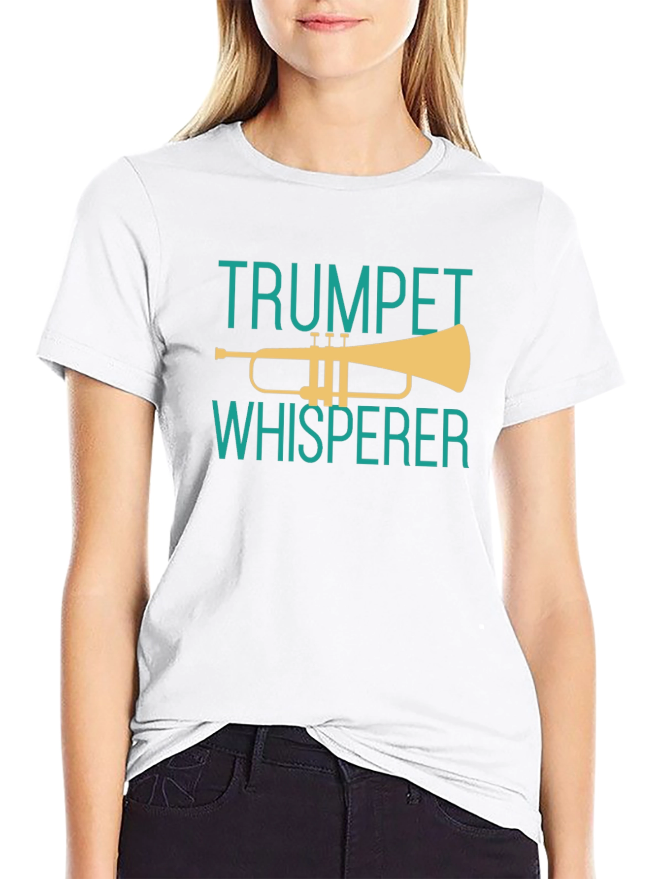 Trumpet Whisperer Graphic Tee - Music Lovers T-Shirt