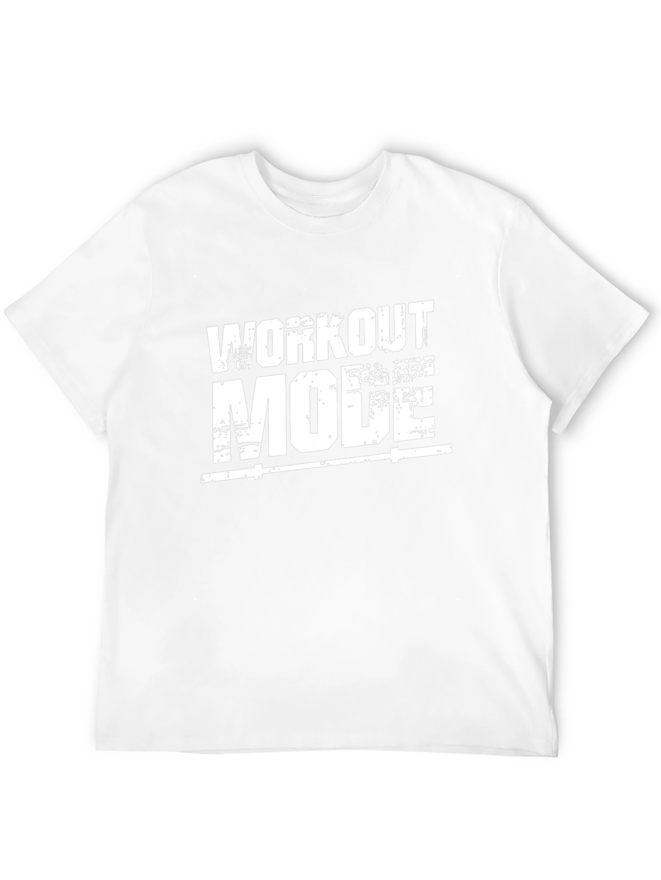 Workout Mode Black Graphic T-Shirt