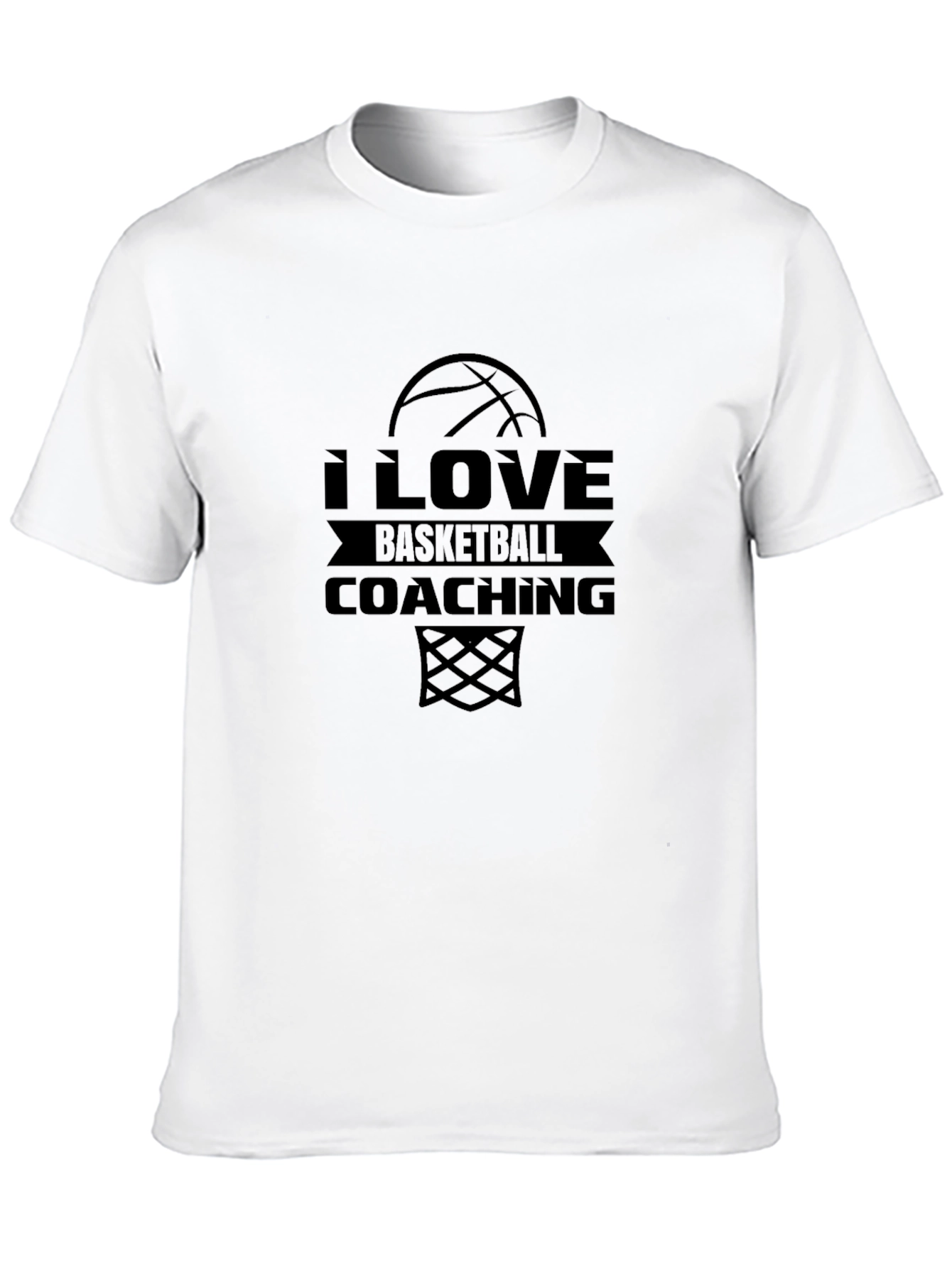 I Love Basketball Coaching T-Shirt
