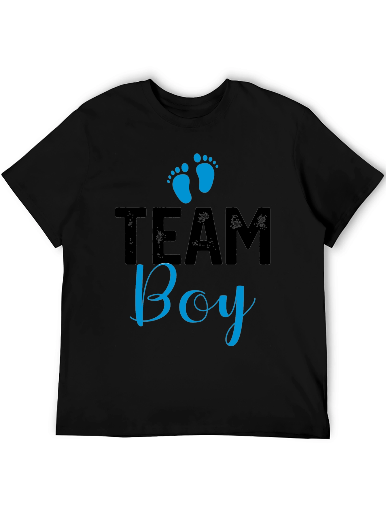 Team Boy Graphic T-Shirt - Baby Shower Gender Reveal