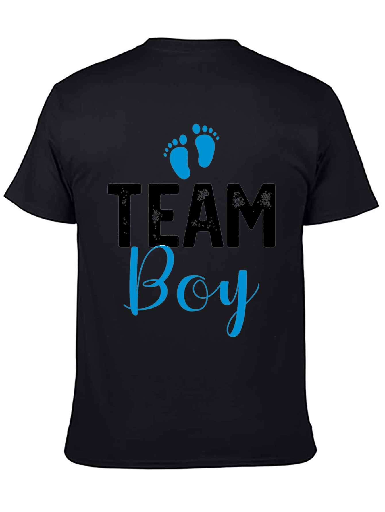 Team Boy Graphic T-Shirt - Baby Shower Gender Reveal