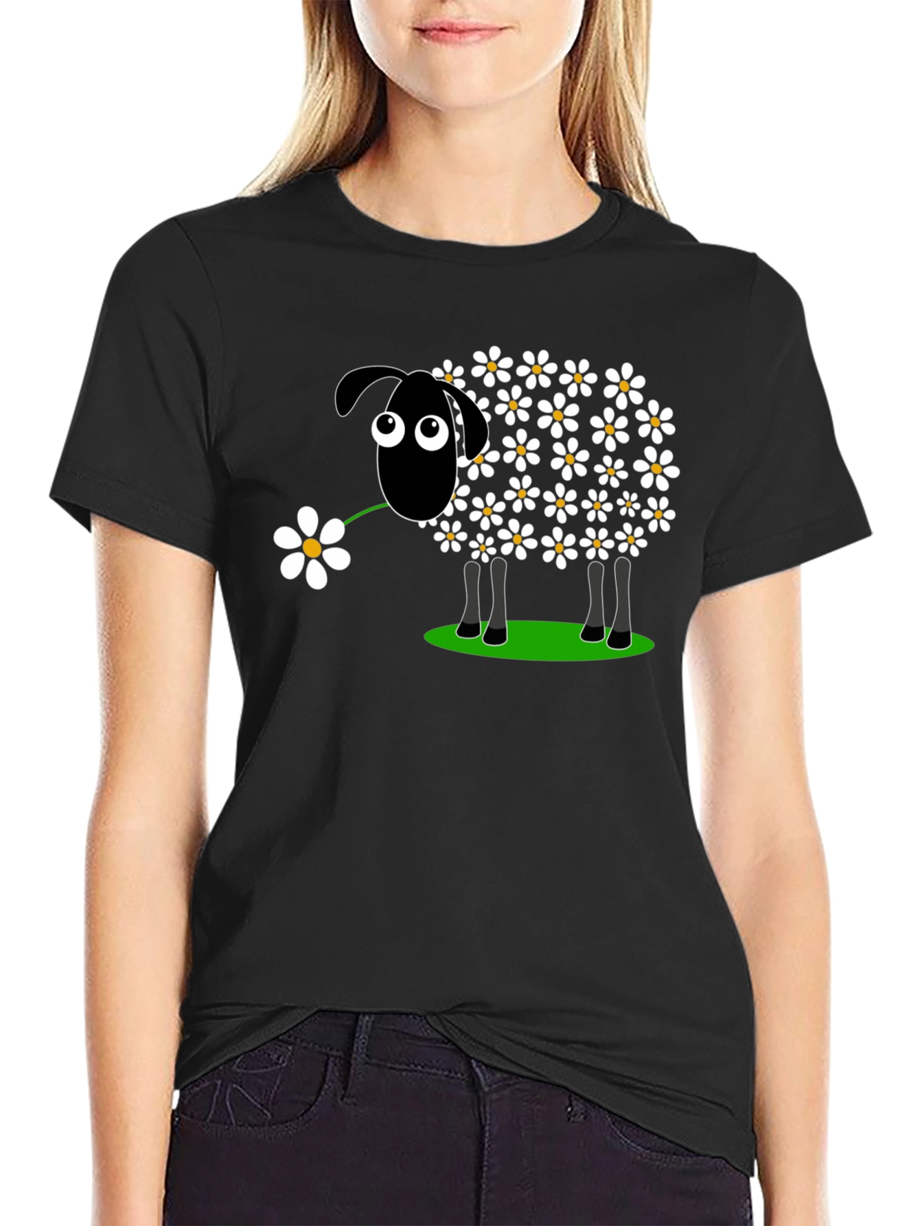 Daisy Sheep T-Shirt