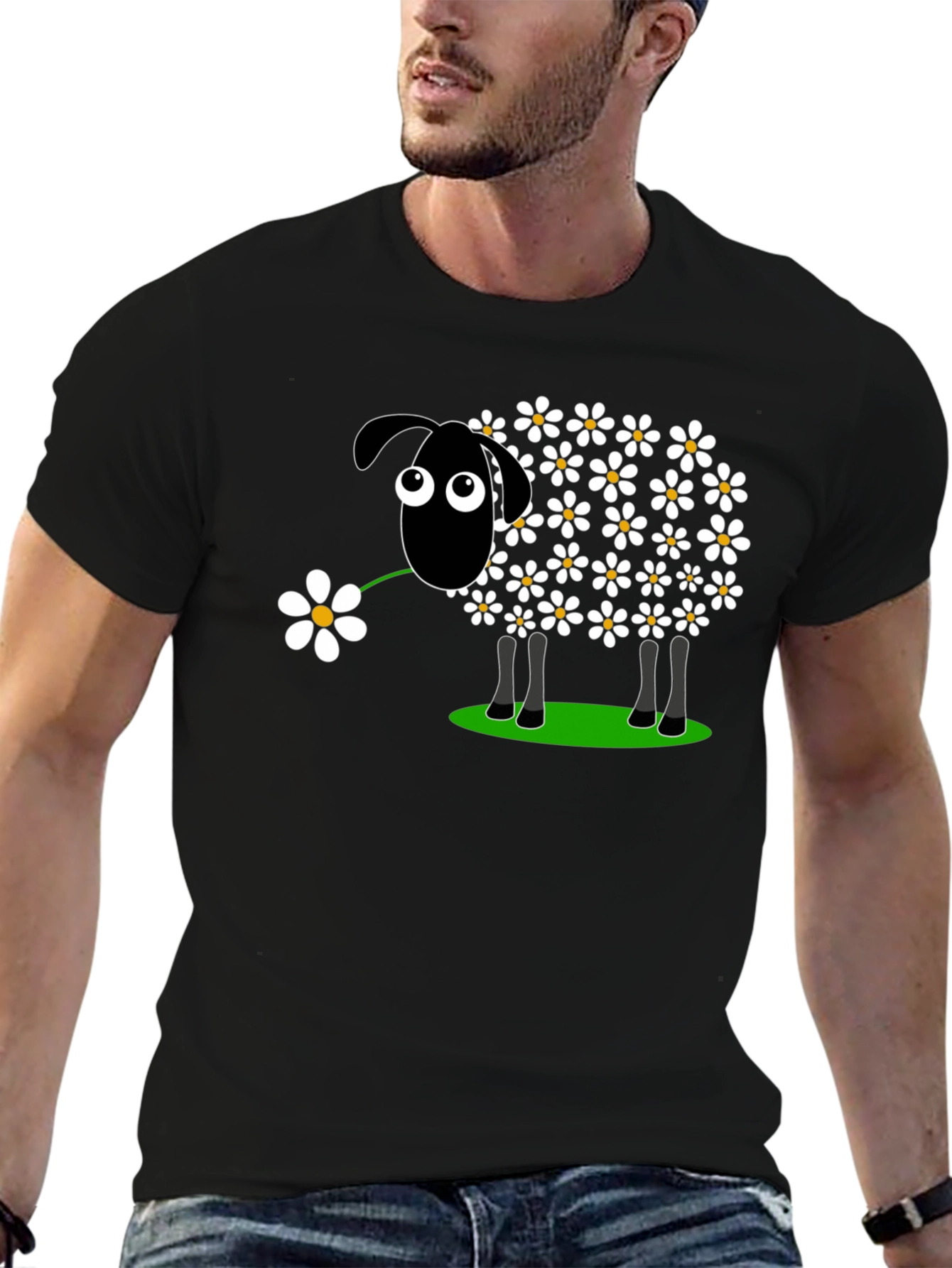 Daisy Sheep T-Shirt