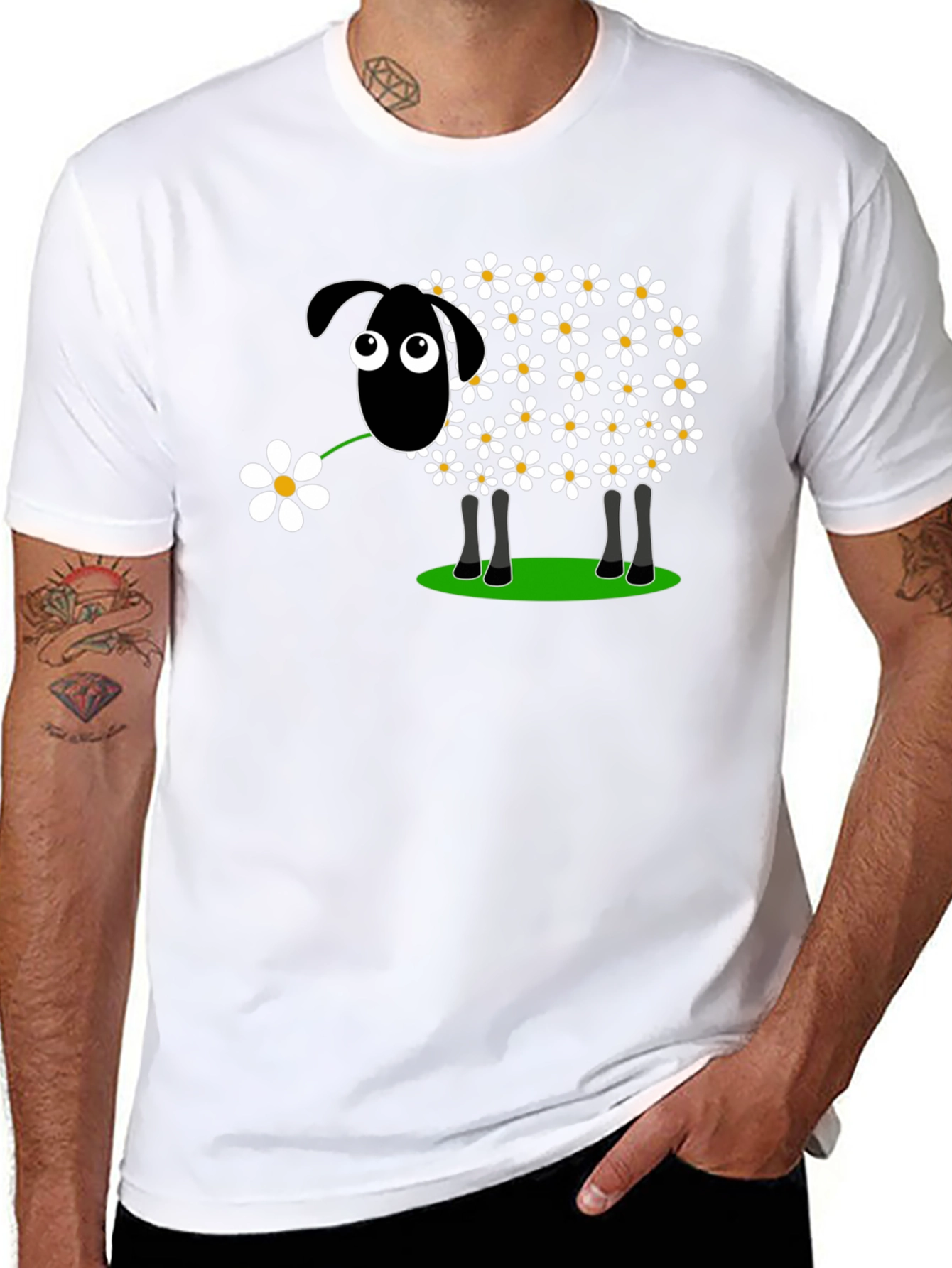 Daisy Sheep T-Shirt