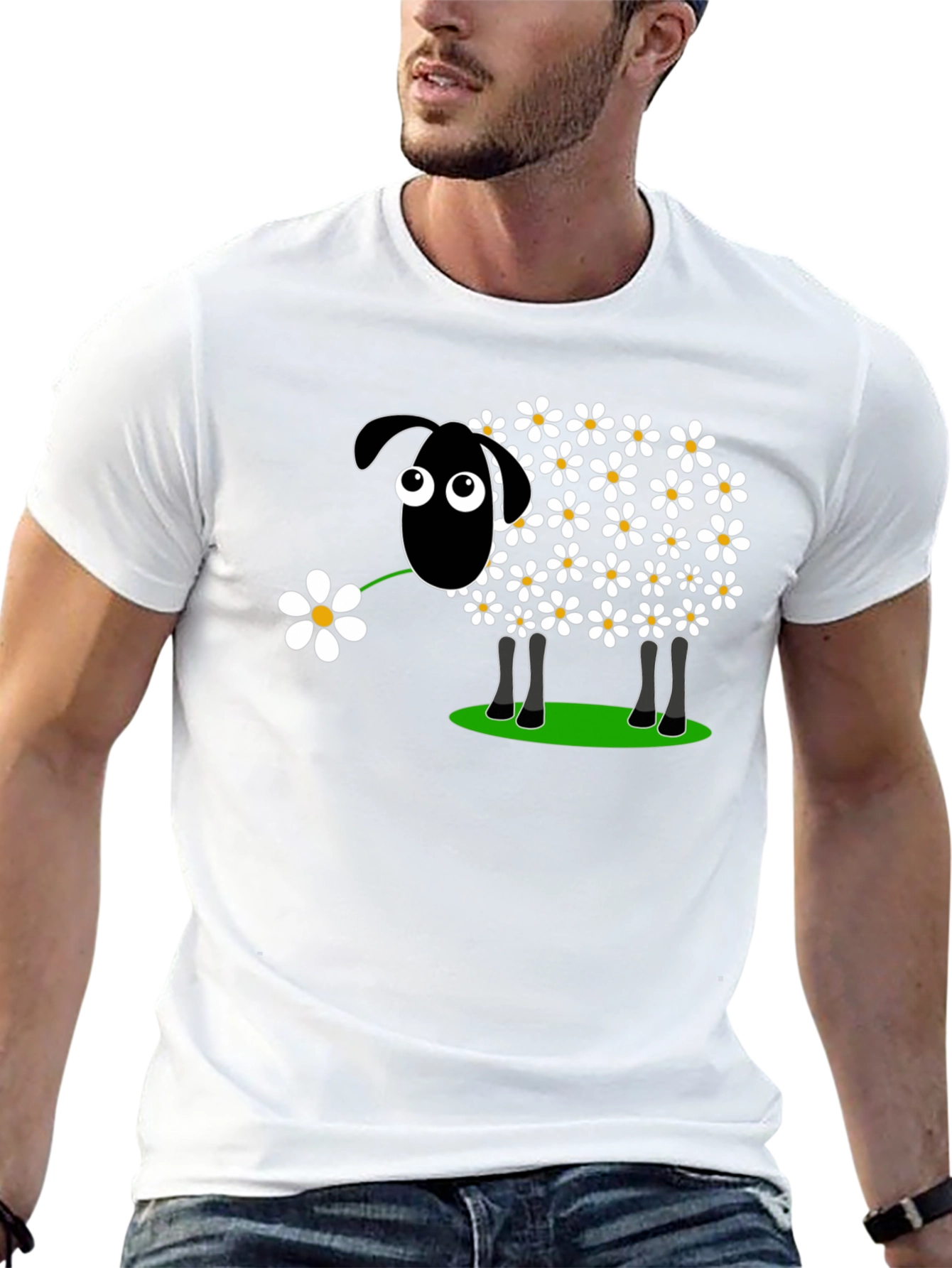 Daisy Sheep T-Shirt