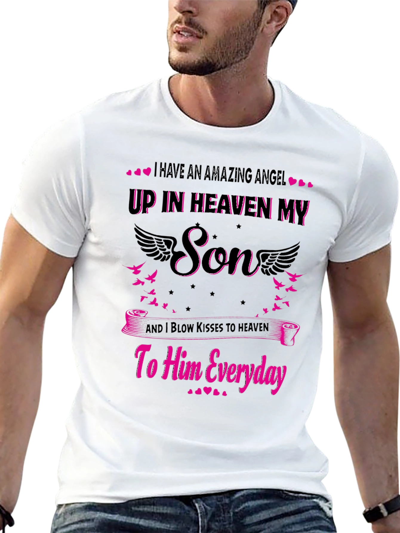 Amazing Angel Son Memorial T-Shirt