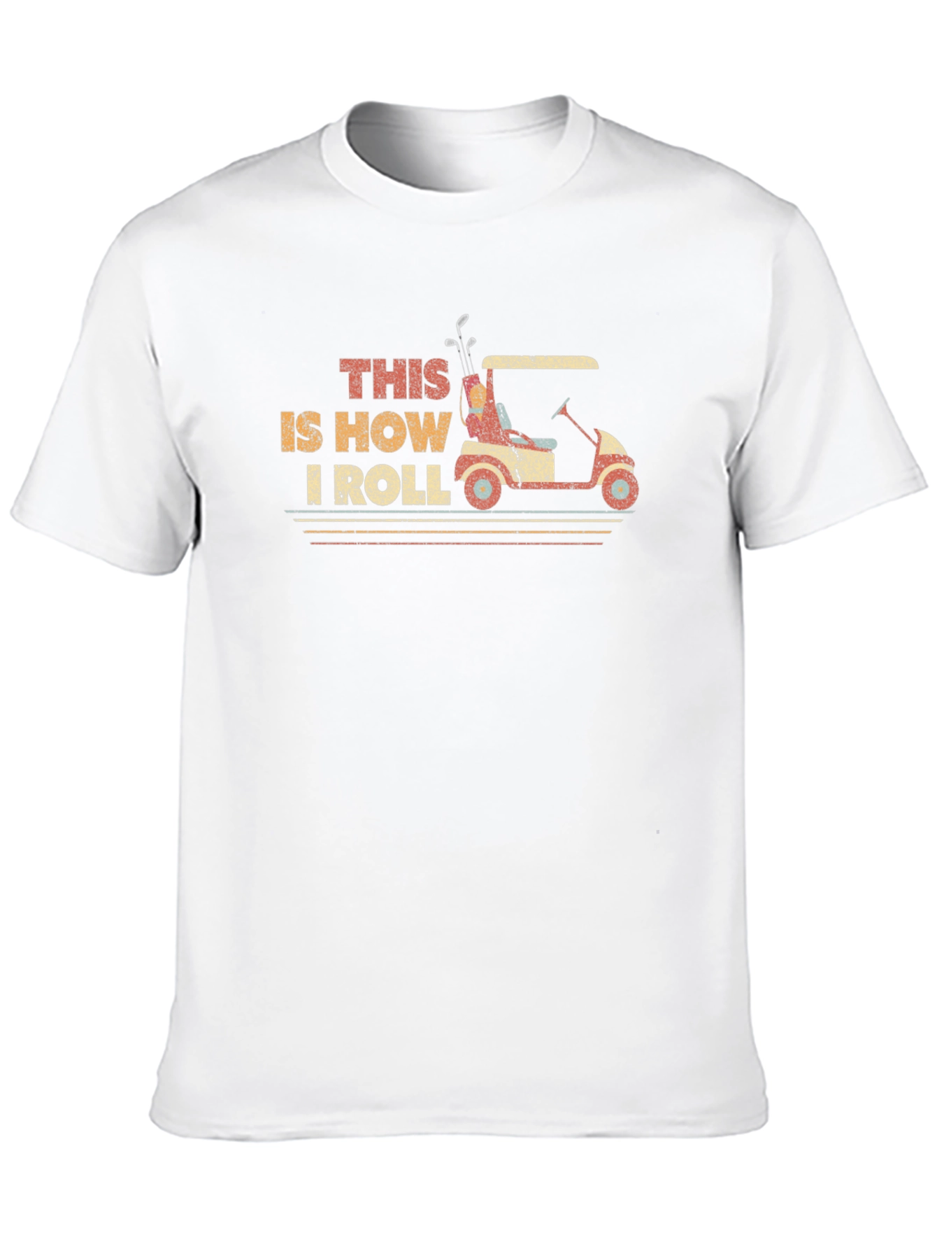This is How I Roll - Golf T-Shirt
