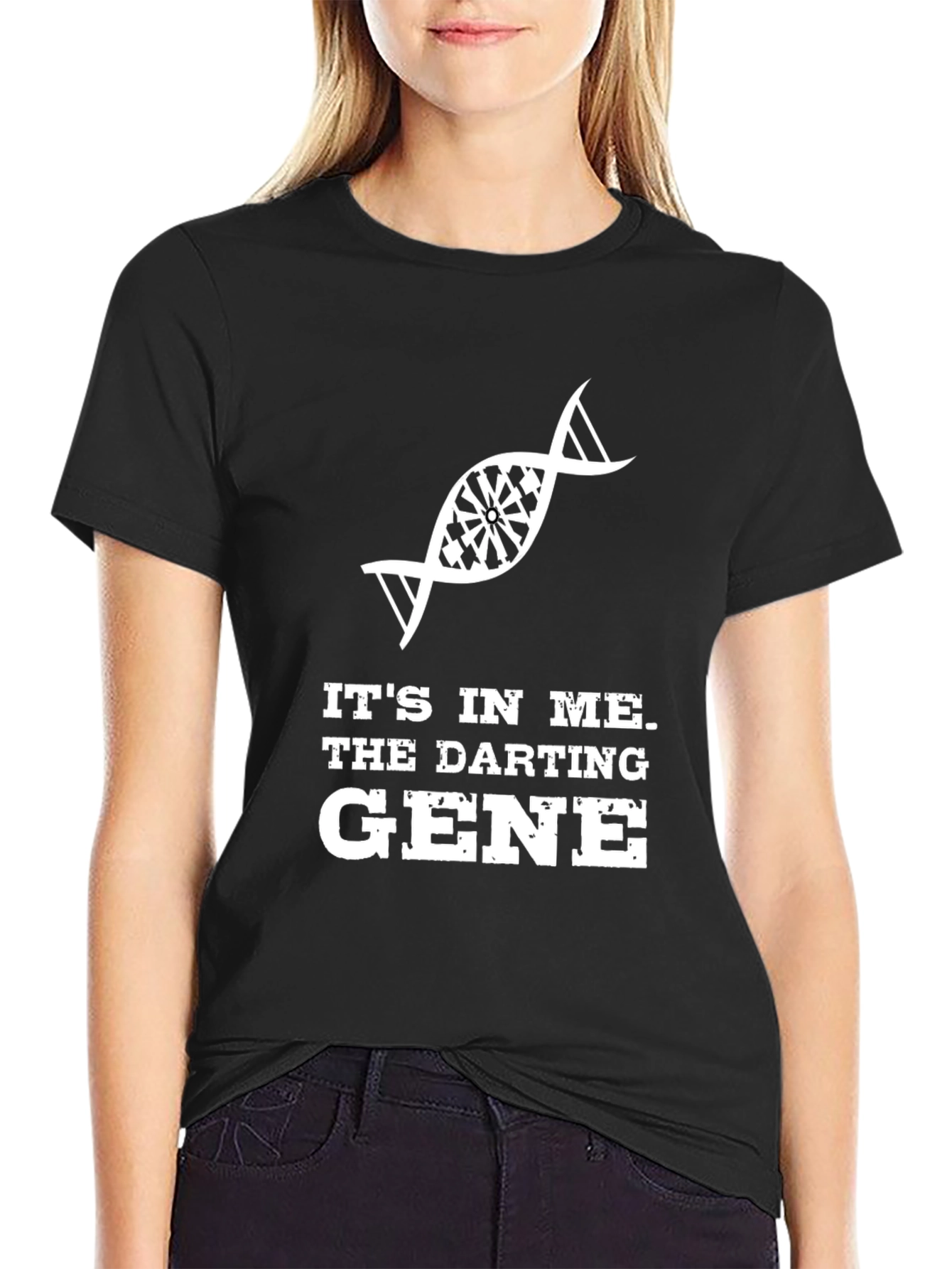 Darting Gene T-Shirt - Darts DNA Graphic Tee