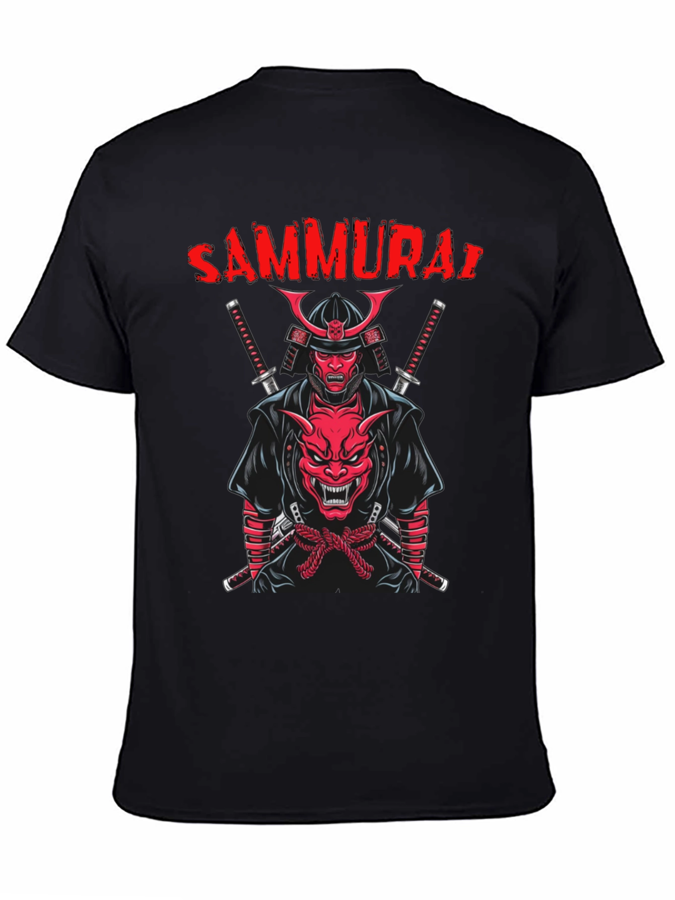 Samurai Graphic T-Shirt: Bold Streetwear