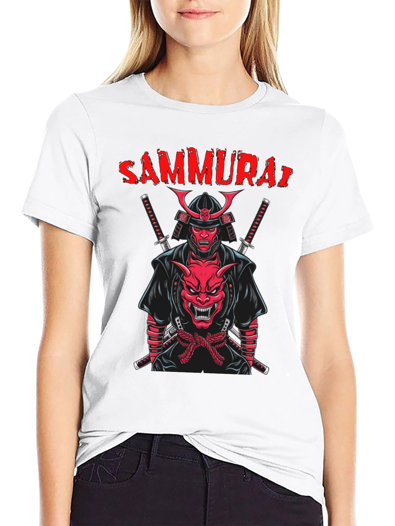 Samurai Graphic T-Shirt: Bold Streetwear
