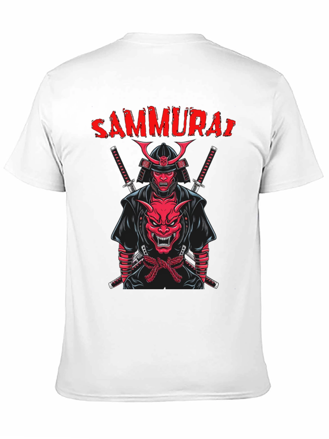 Samurai Graphic T-Shirt: Bold Streetwear