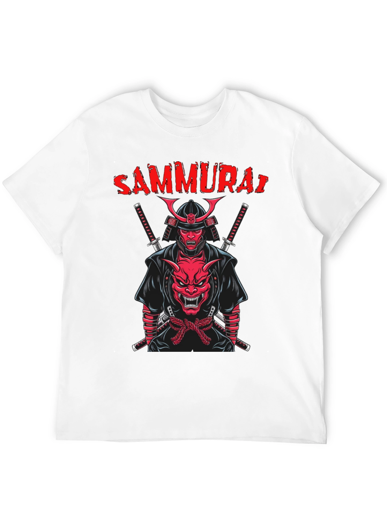 Samurai Graphic T-Shirt: Bold Streetwear